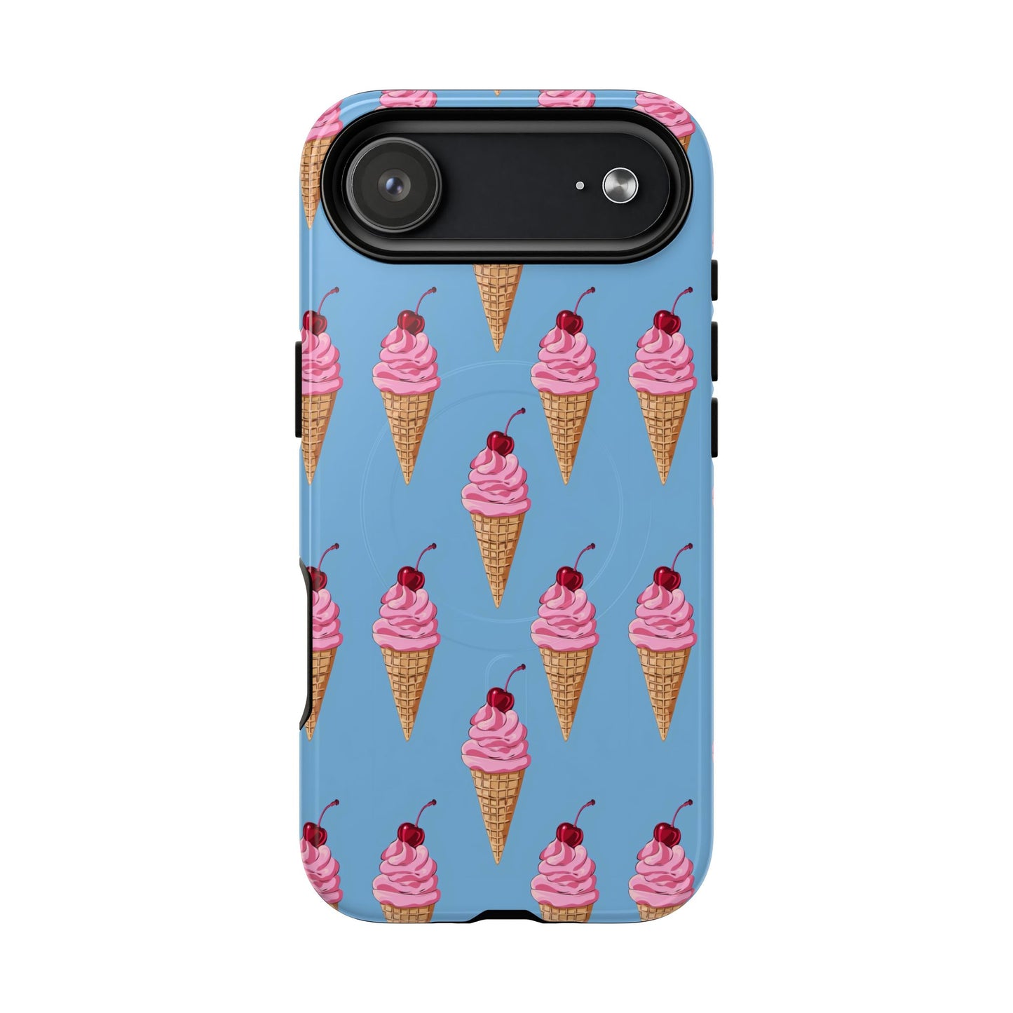 Cherry Swirl Tough Magnetic Phone Case