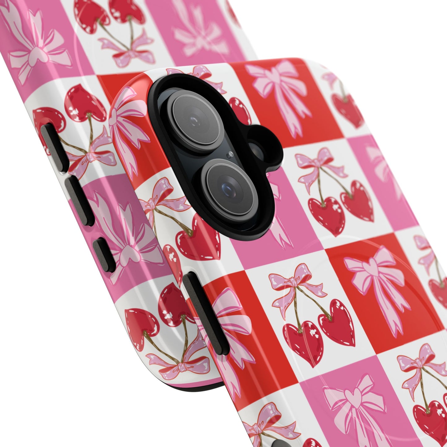 Sweet Pink Coquette Tough Magnetic Phone Case