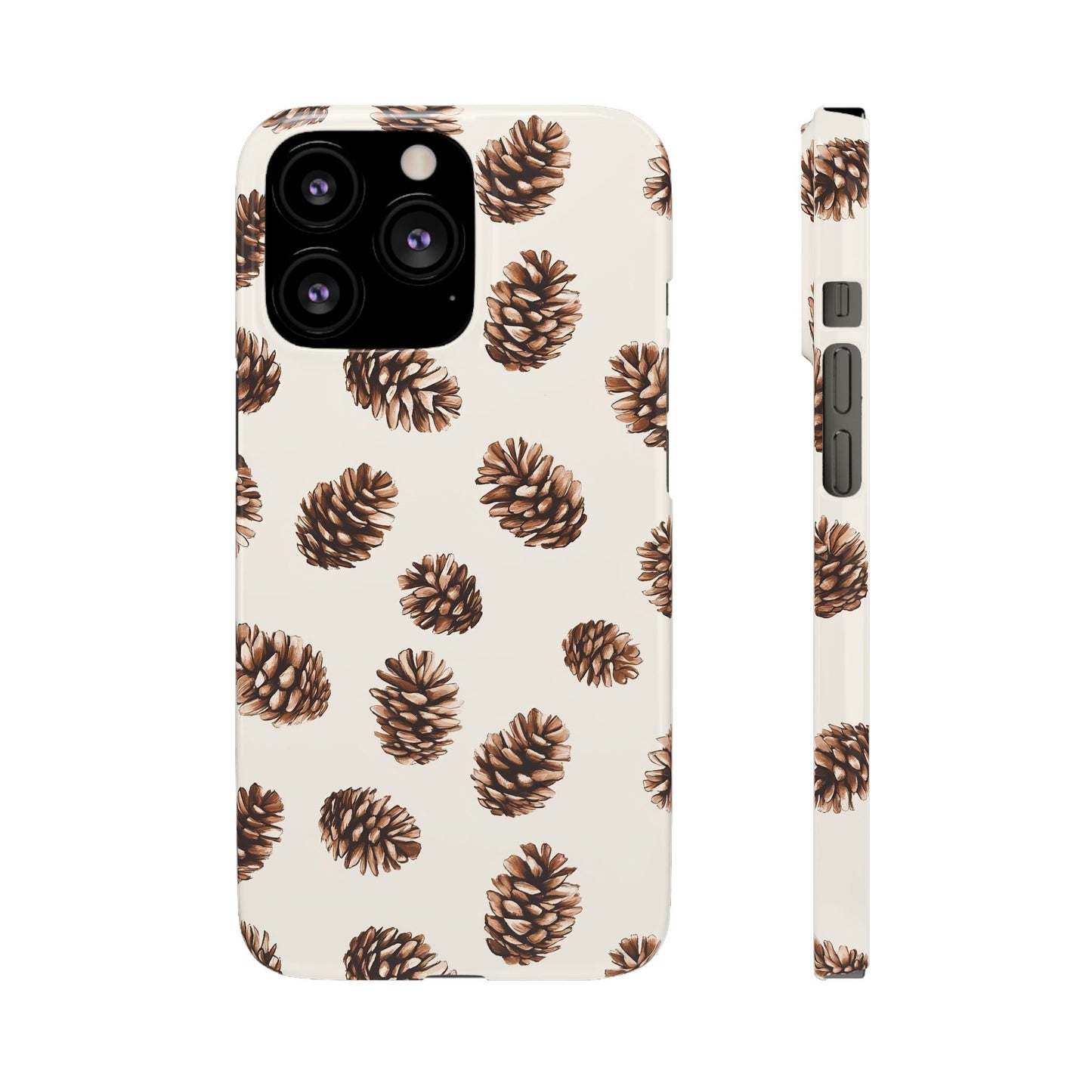 Woodland- Pine Cone Snap Phone Case