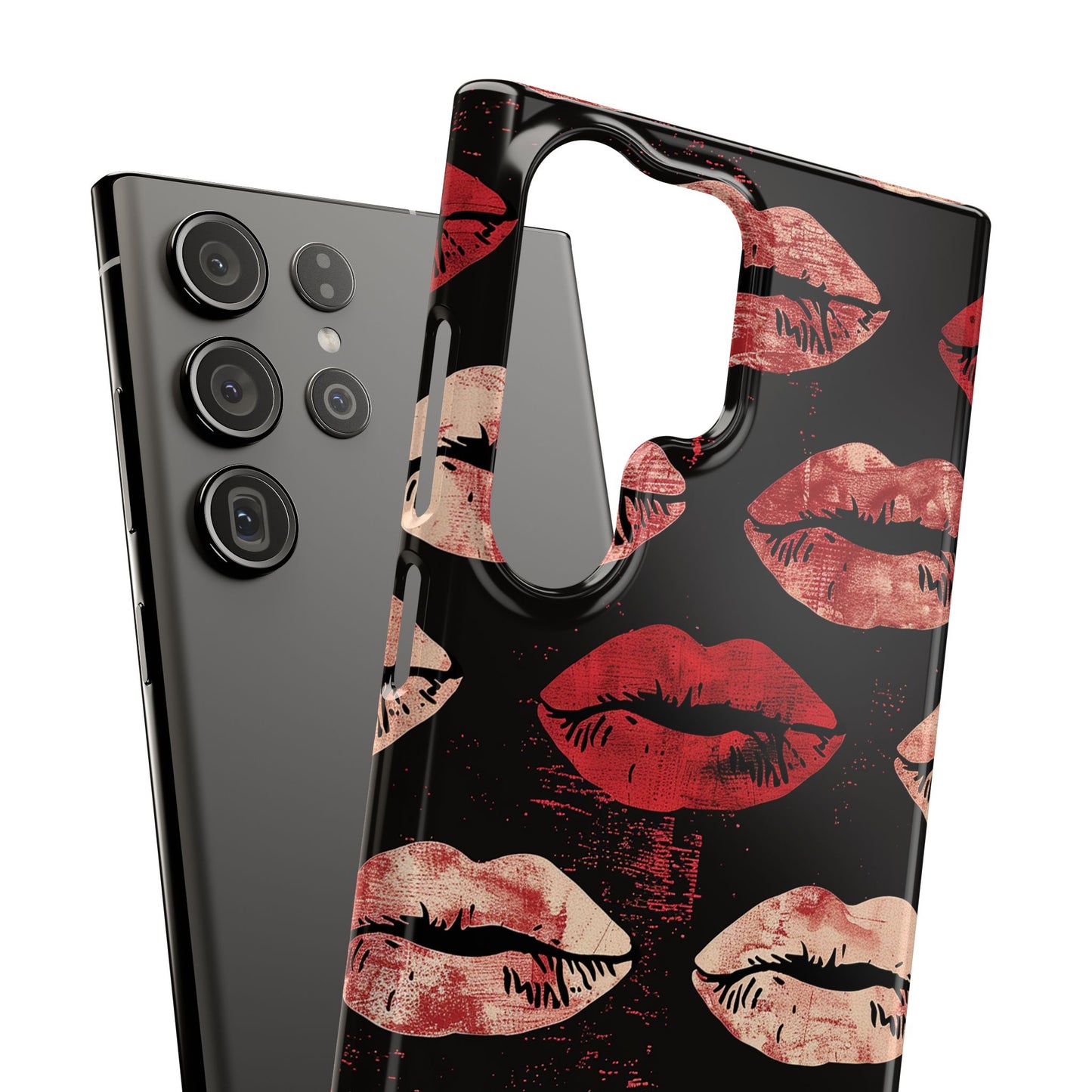Midnight Pout Snap Phone Case