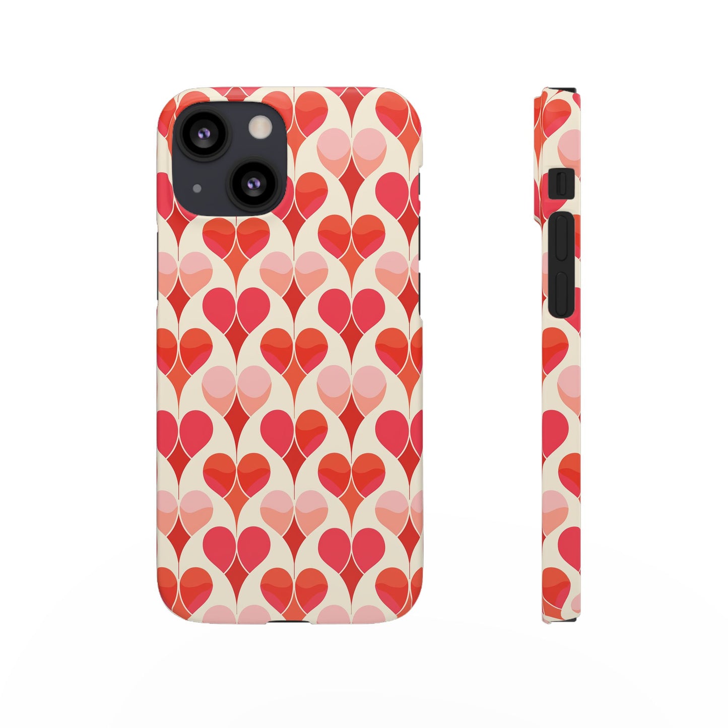 Heart Stream Phone Snap Case