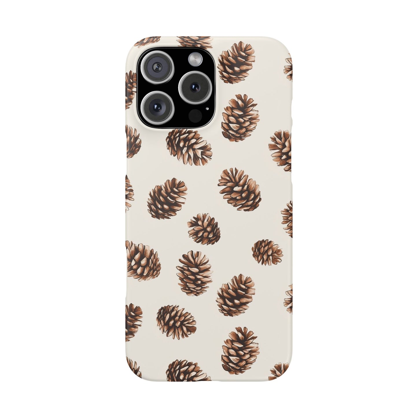 Woodland- Pine Cone Snap Phone Case