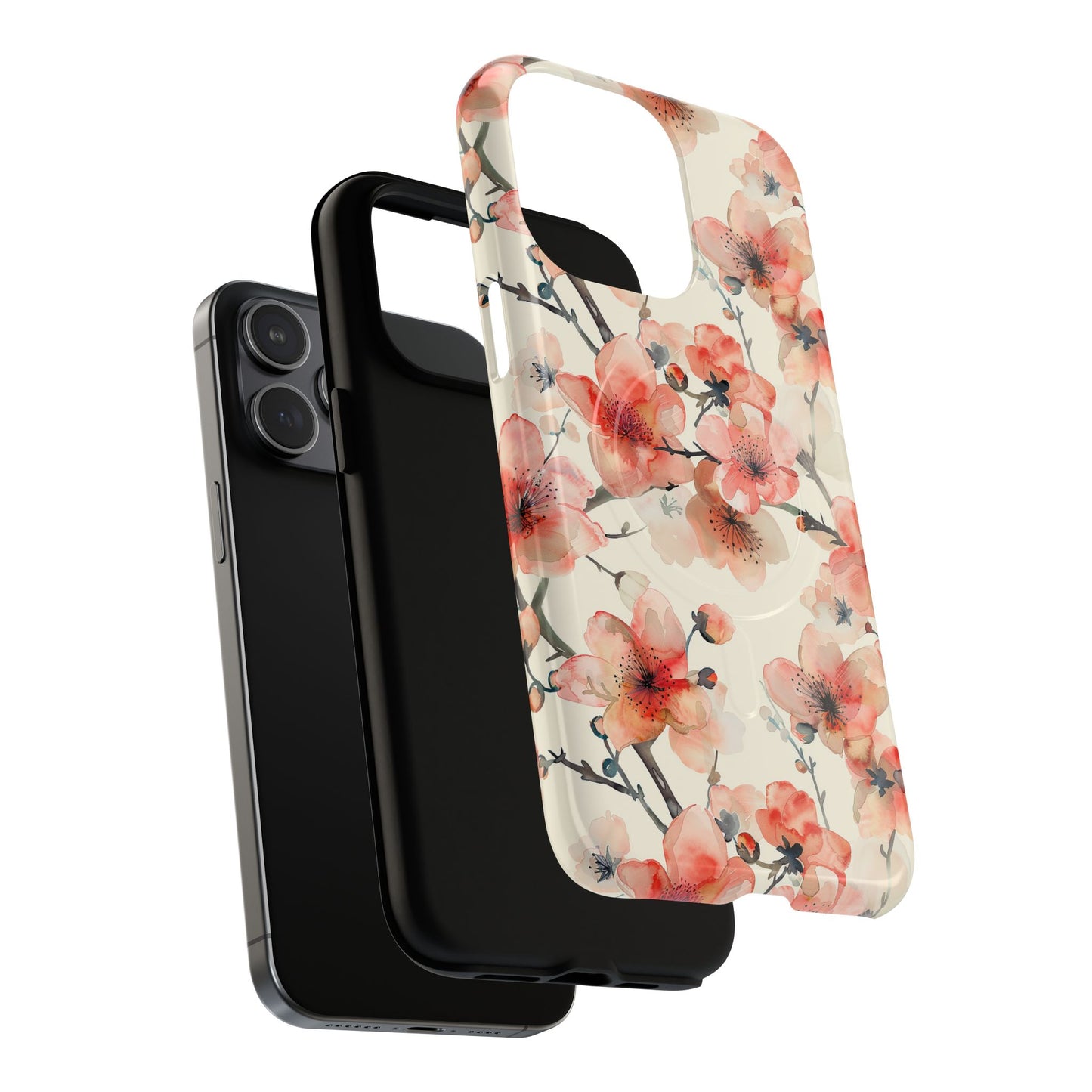 Cherry Veil Tough Magnetic Phone Case