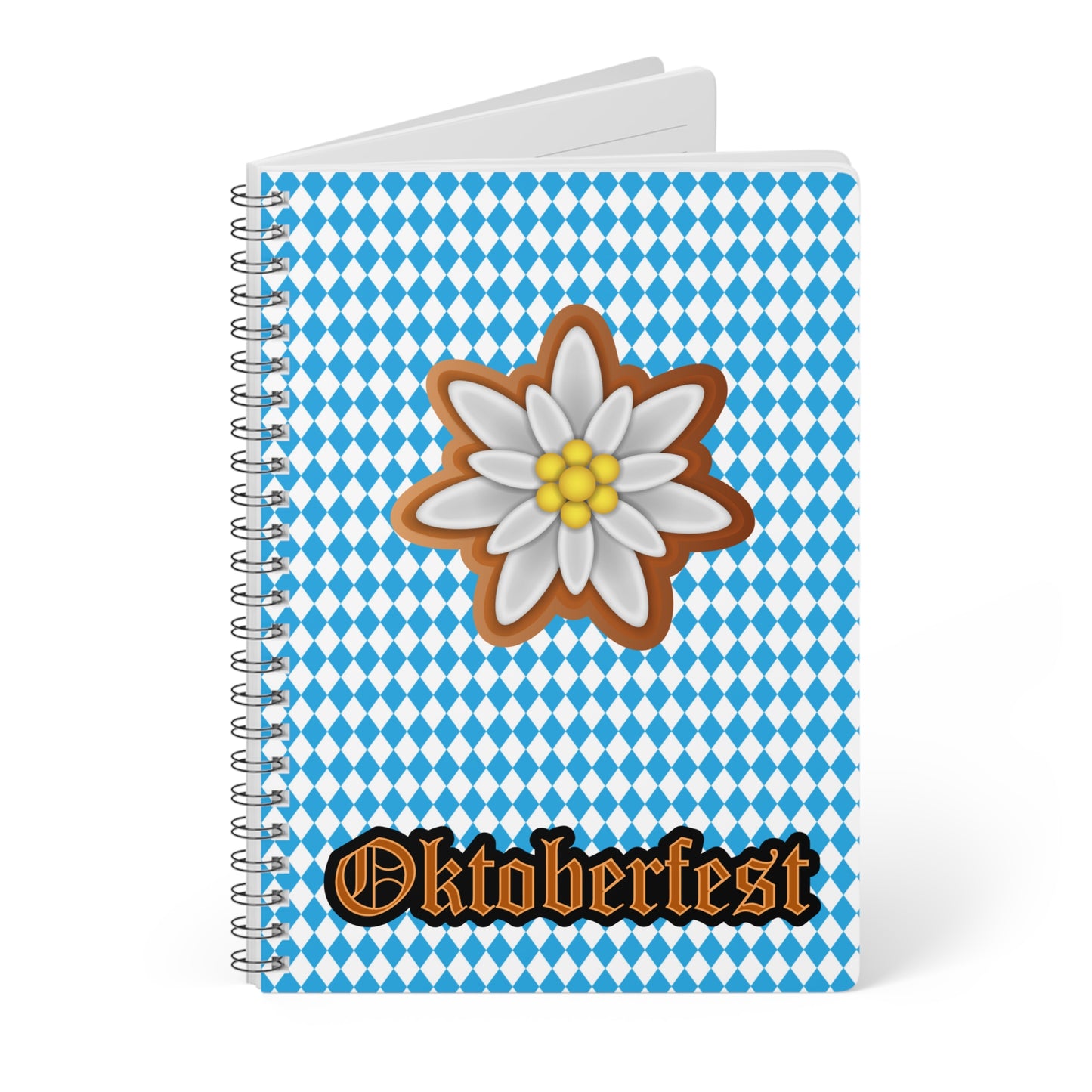 Oktoberfest Wirobound Softcover Notebook, A5