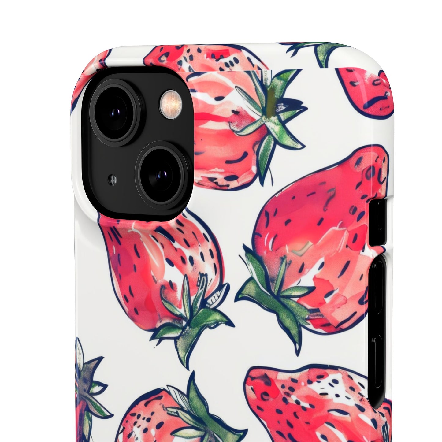 Creamy Berry Phone Snap Case