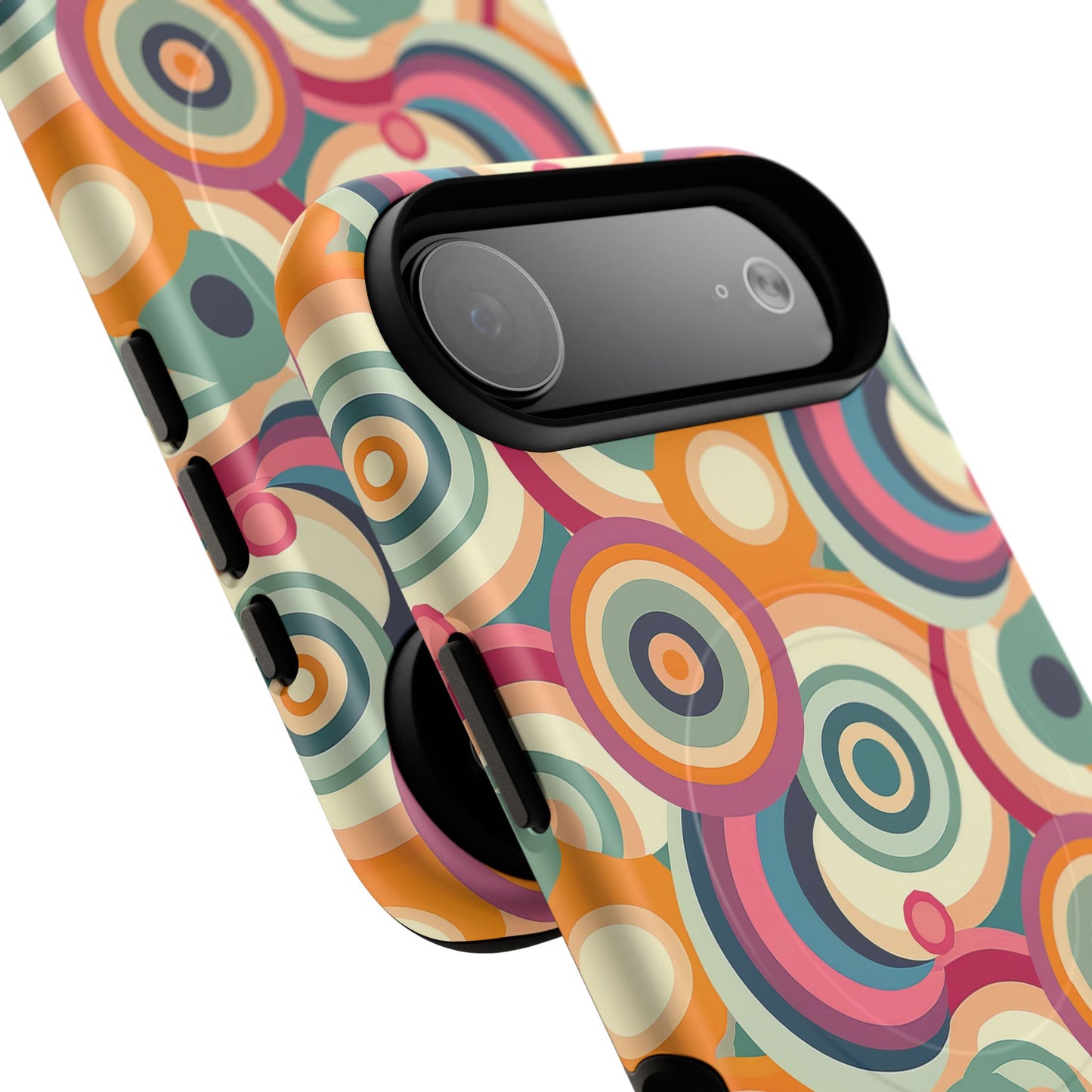 Retro Ripple Tough Magnetic Phone Case