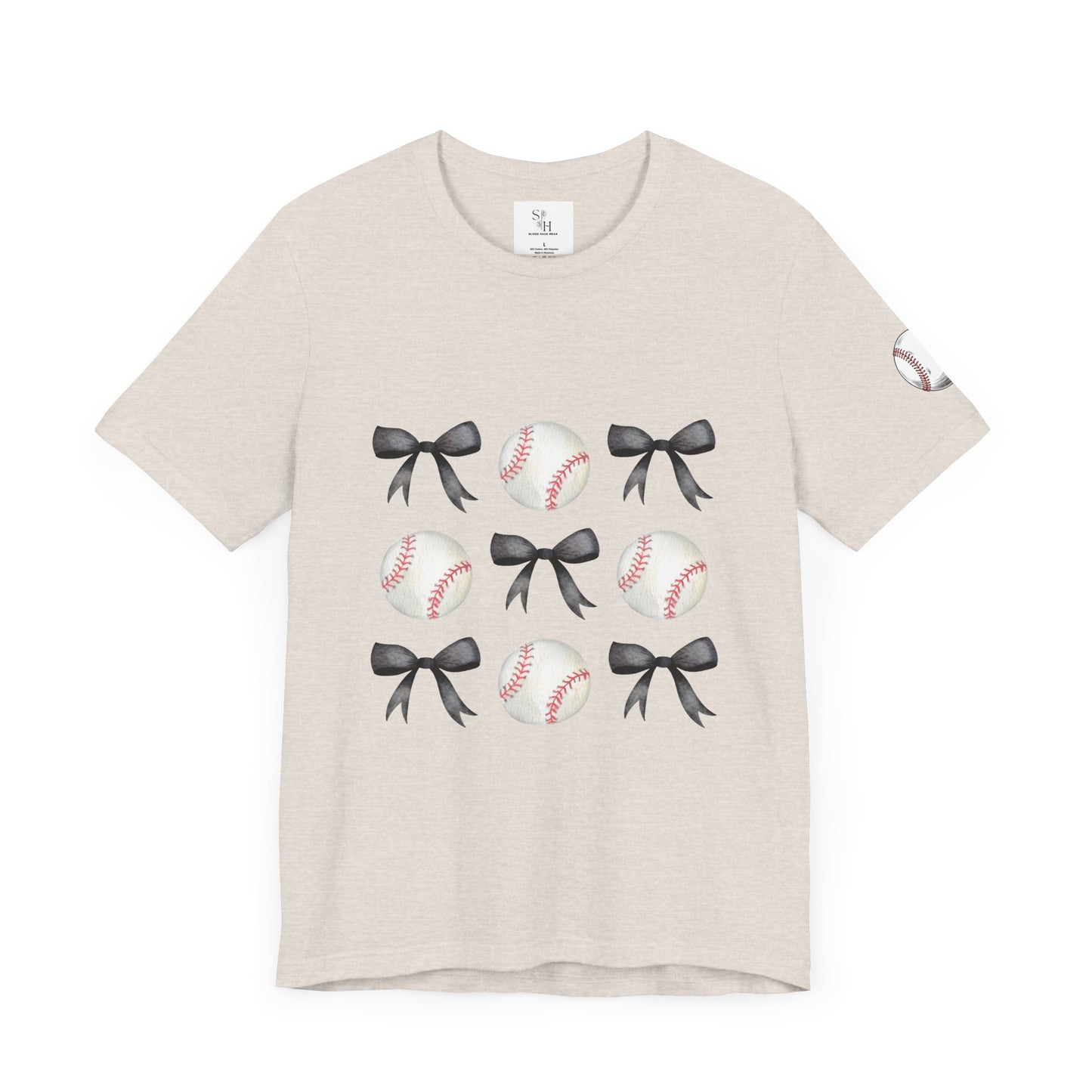 Baseball Coquette Unisex Jersey Short Sleeve Tee