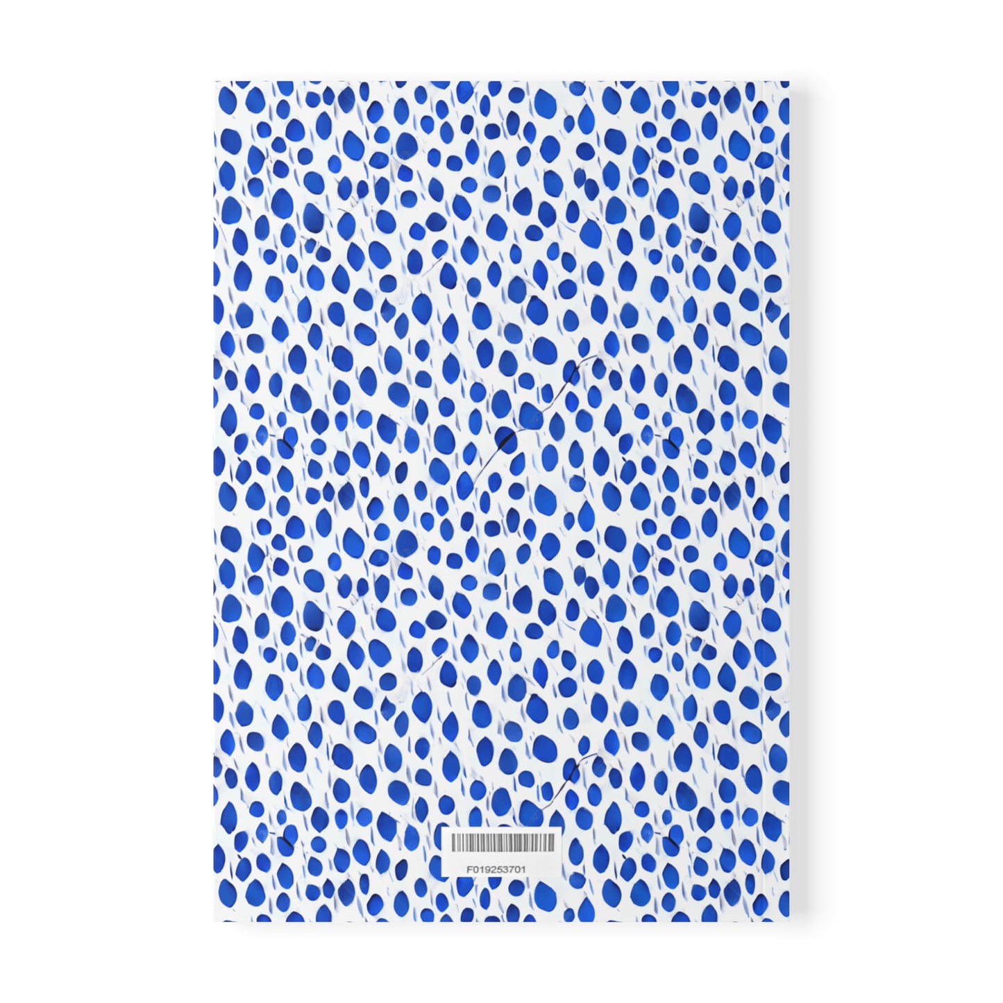 Cerulean Interlude - Blue Dots A5 Softcover Notebook