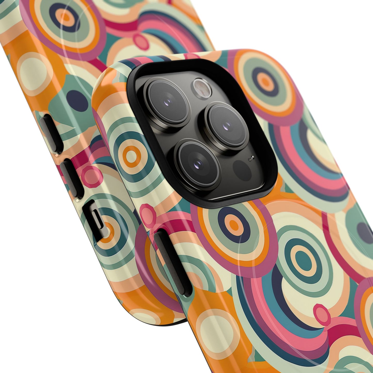 Retro Ripple Tough Magnetic Phone Case