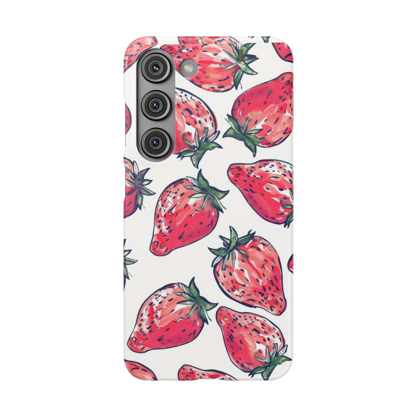 Creamy Berry Phone Snap Case