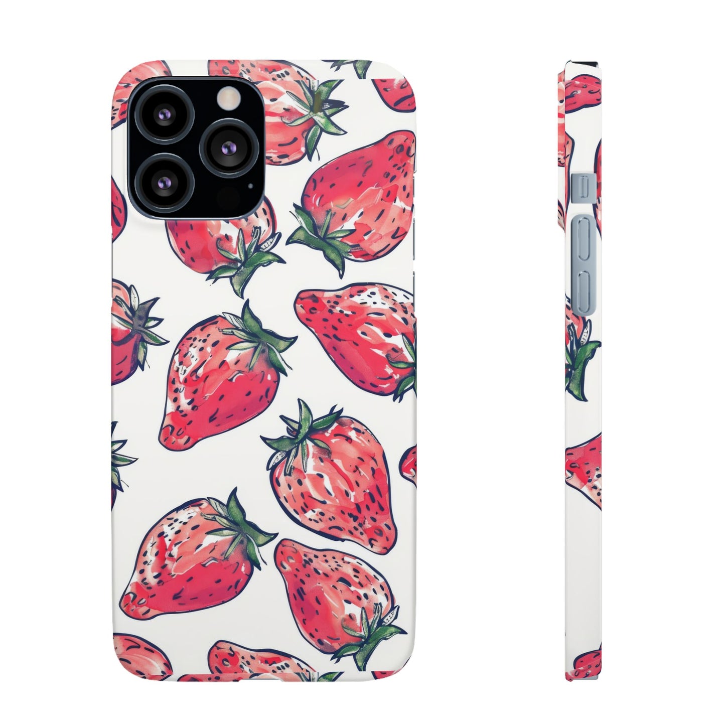 Creamy Berry Phone Snap Case