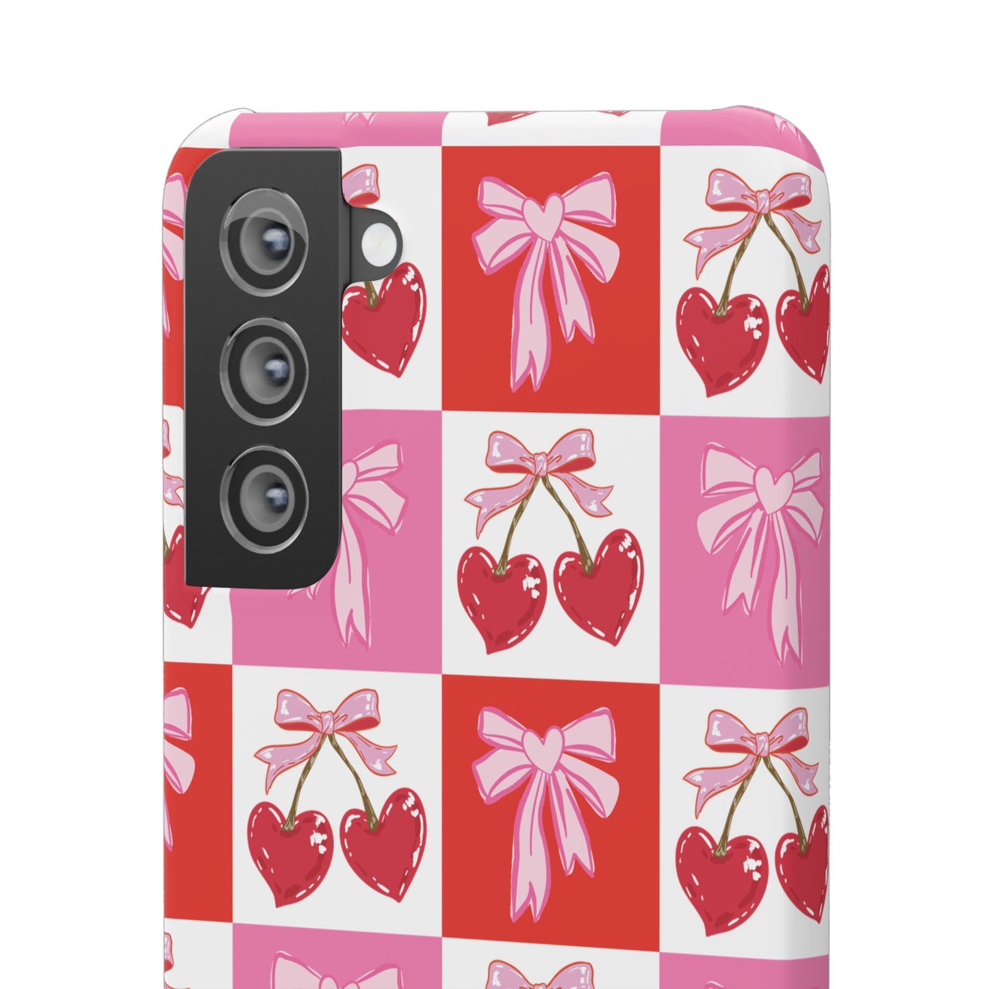 Sweet Pink Coquette Snap Case