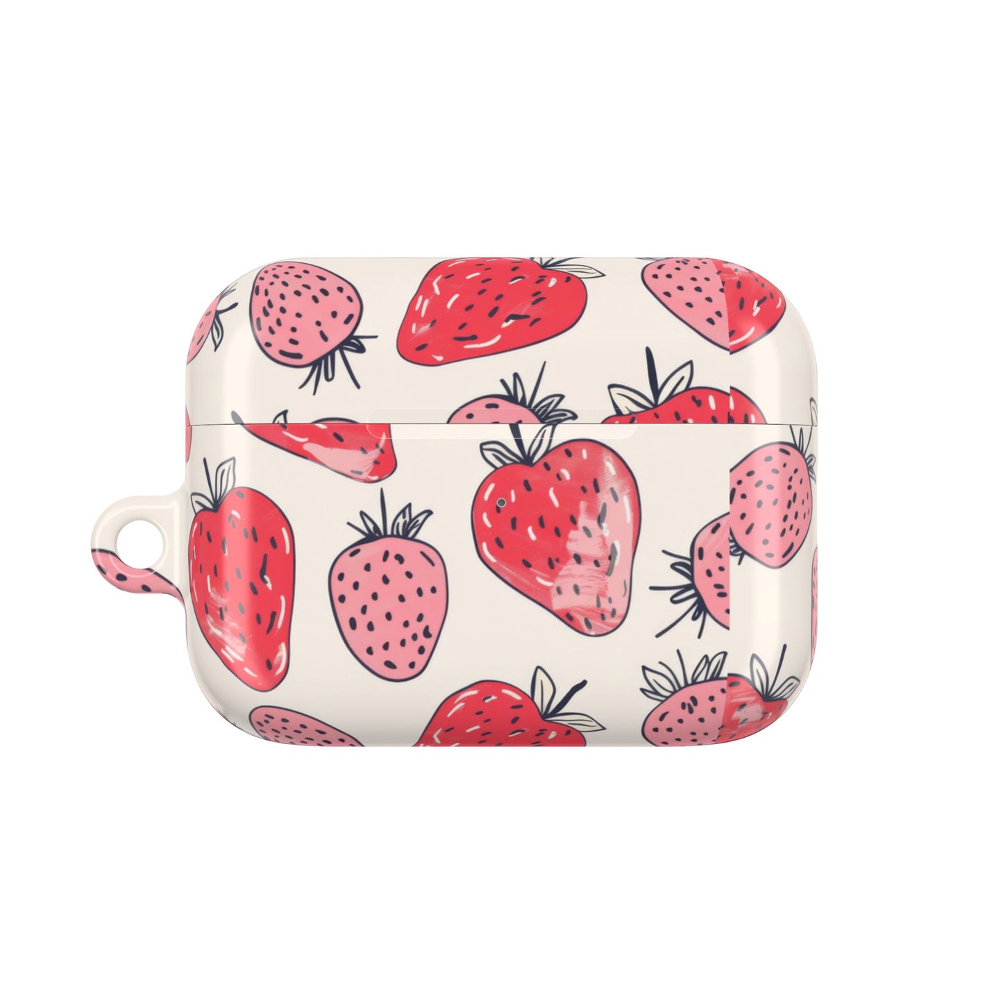 Berry Fresh Strawberry AirPod Case