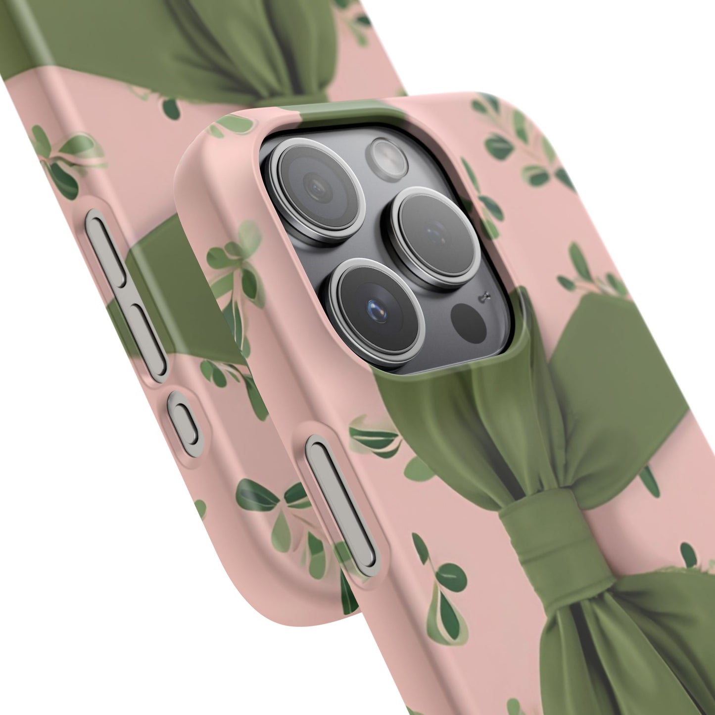 Blushing Bow Snap Case