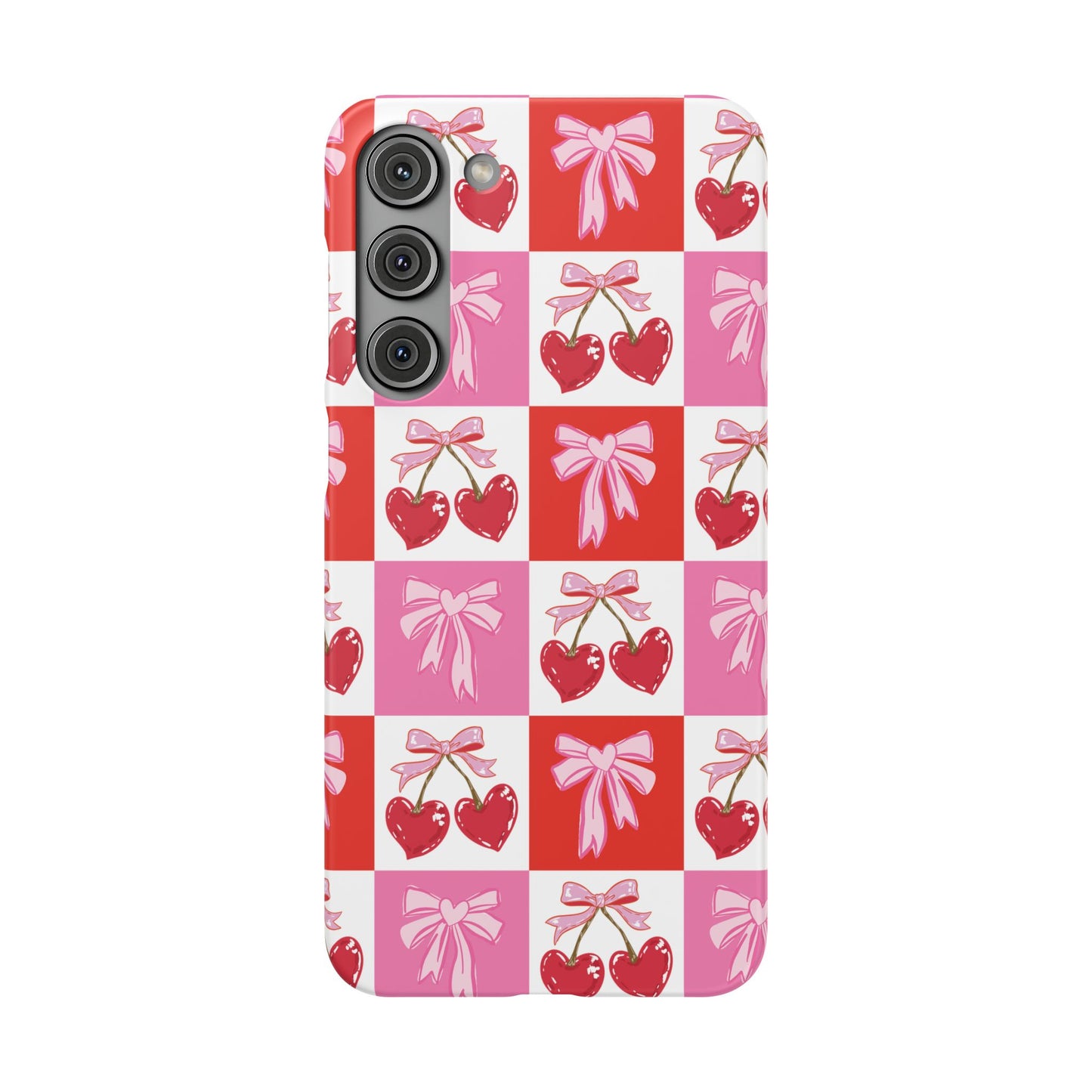 Sweet Pink Coquette Snap Case