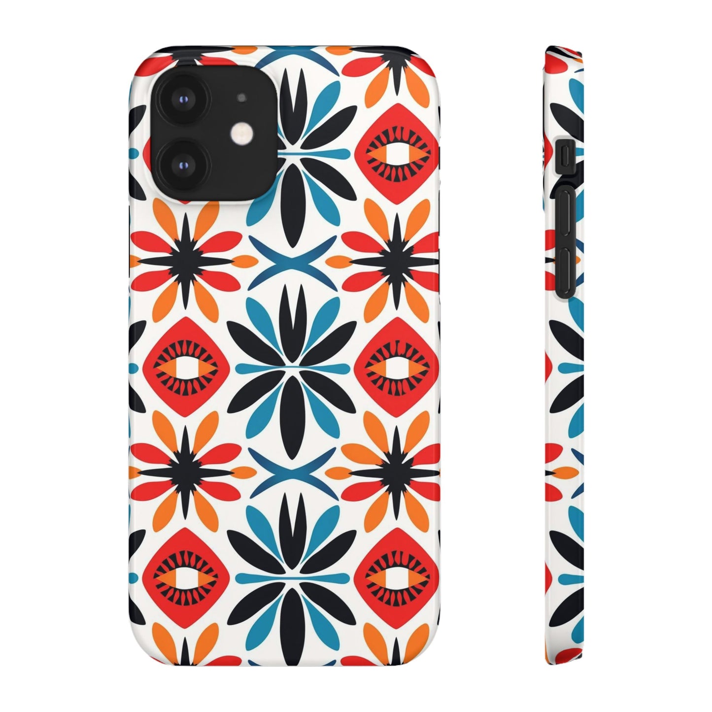 Electric Blooms Snap Case