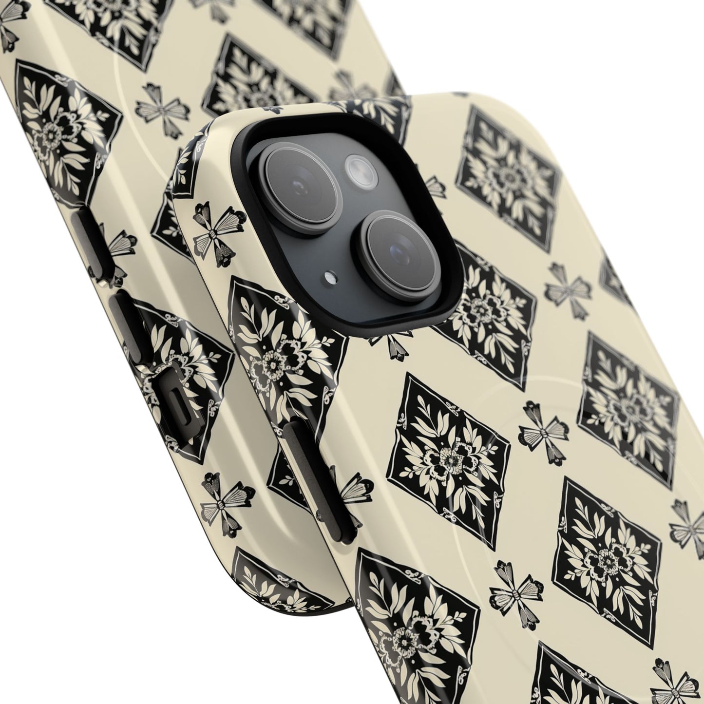 Flora Noir Tough Magnetic Case