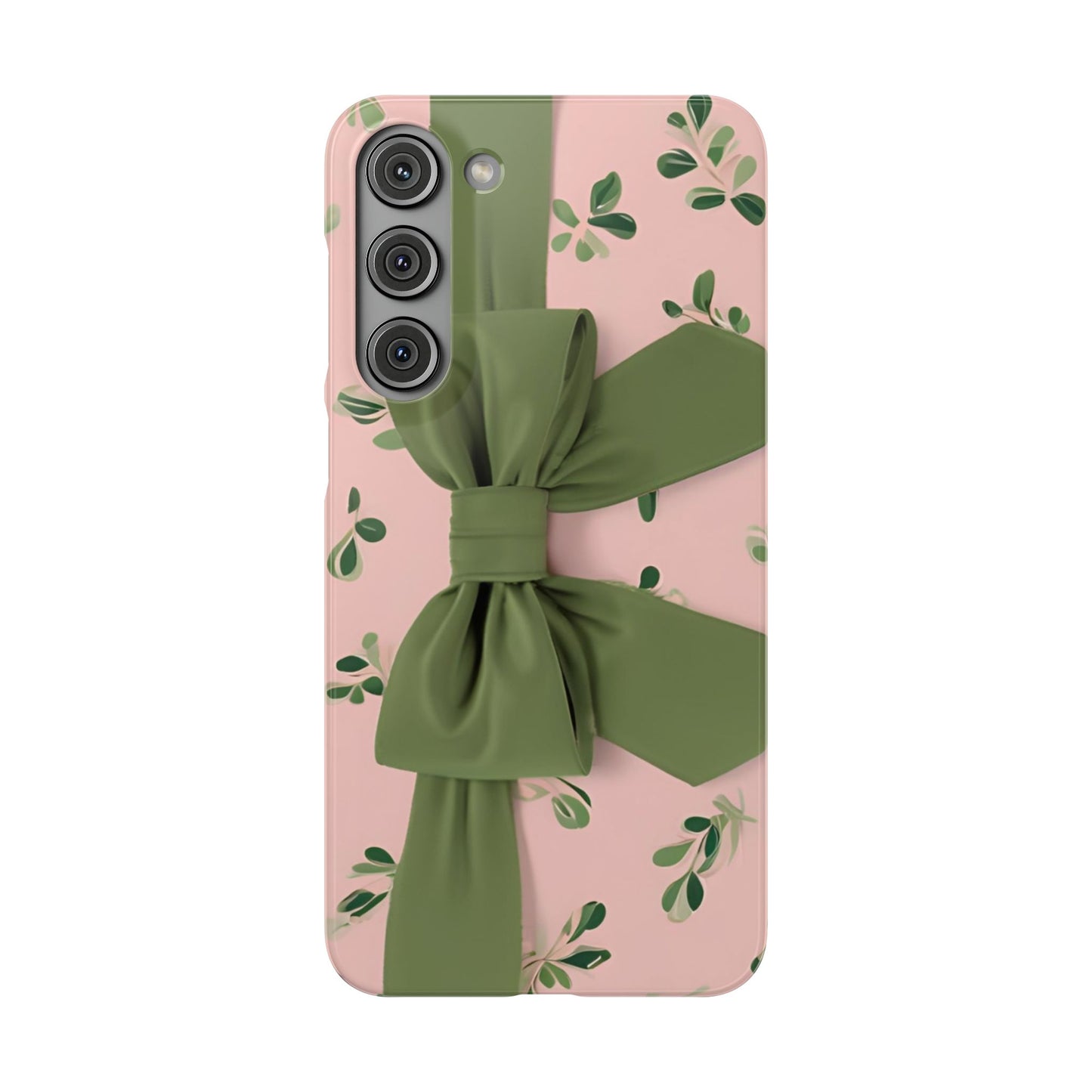 Blushing Bow Snap Case