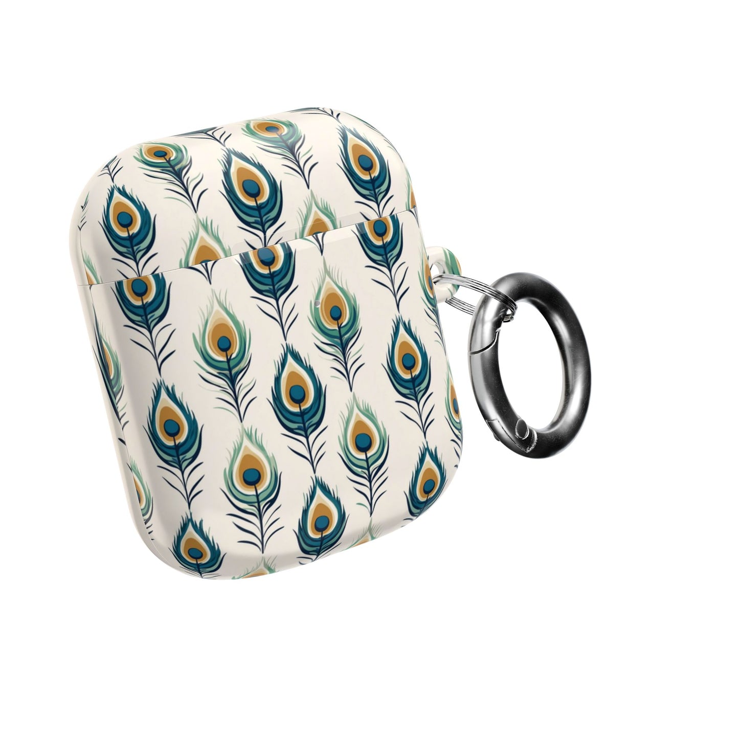 Strutting Peacock Feather AirPod Cases