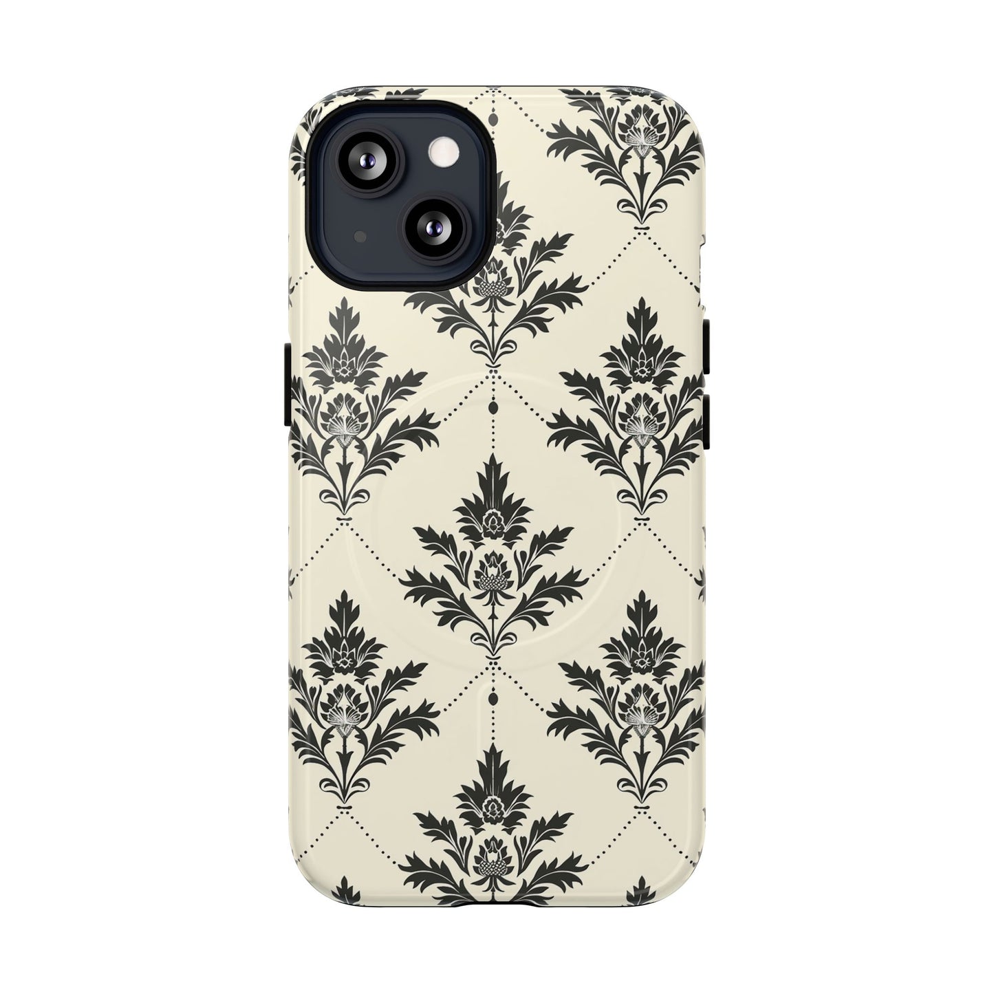 Midnight Damask Tough Magnetic Case