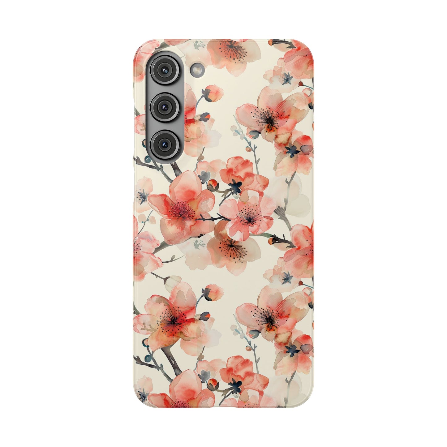 Cherry Veil Phone Snap Case