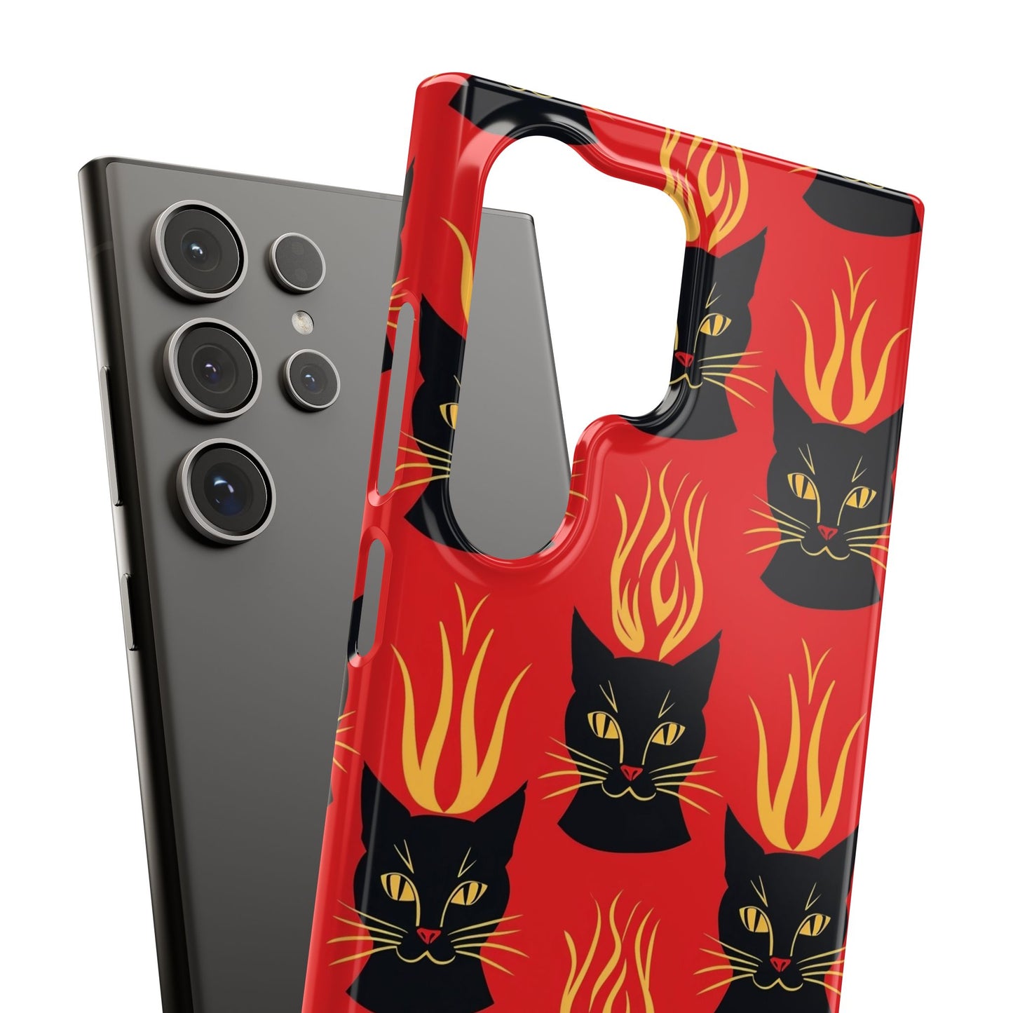 Devil Kitty Phone Snap Case