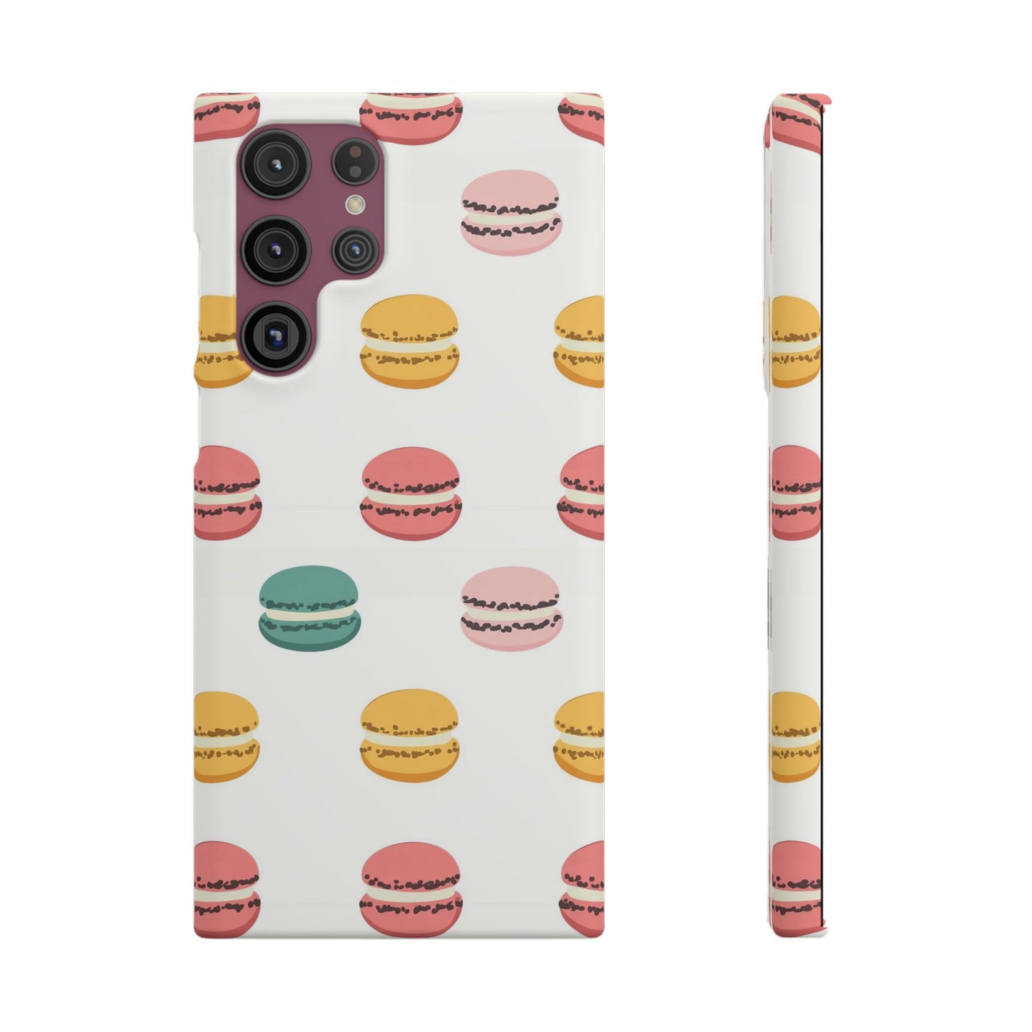 Sweet Macaron Phone Snap Case