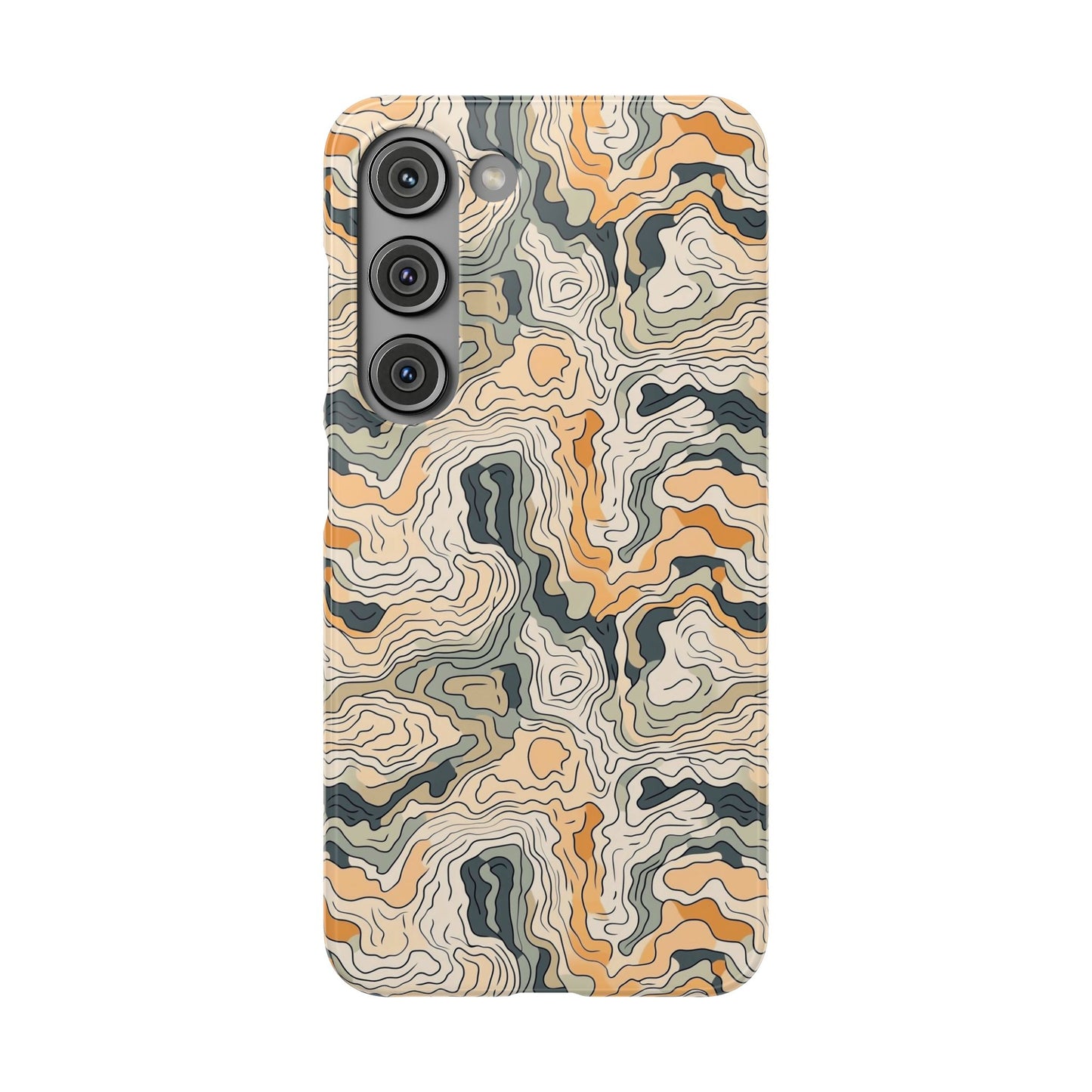 Earthy Abstract Snap Case