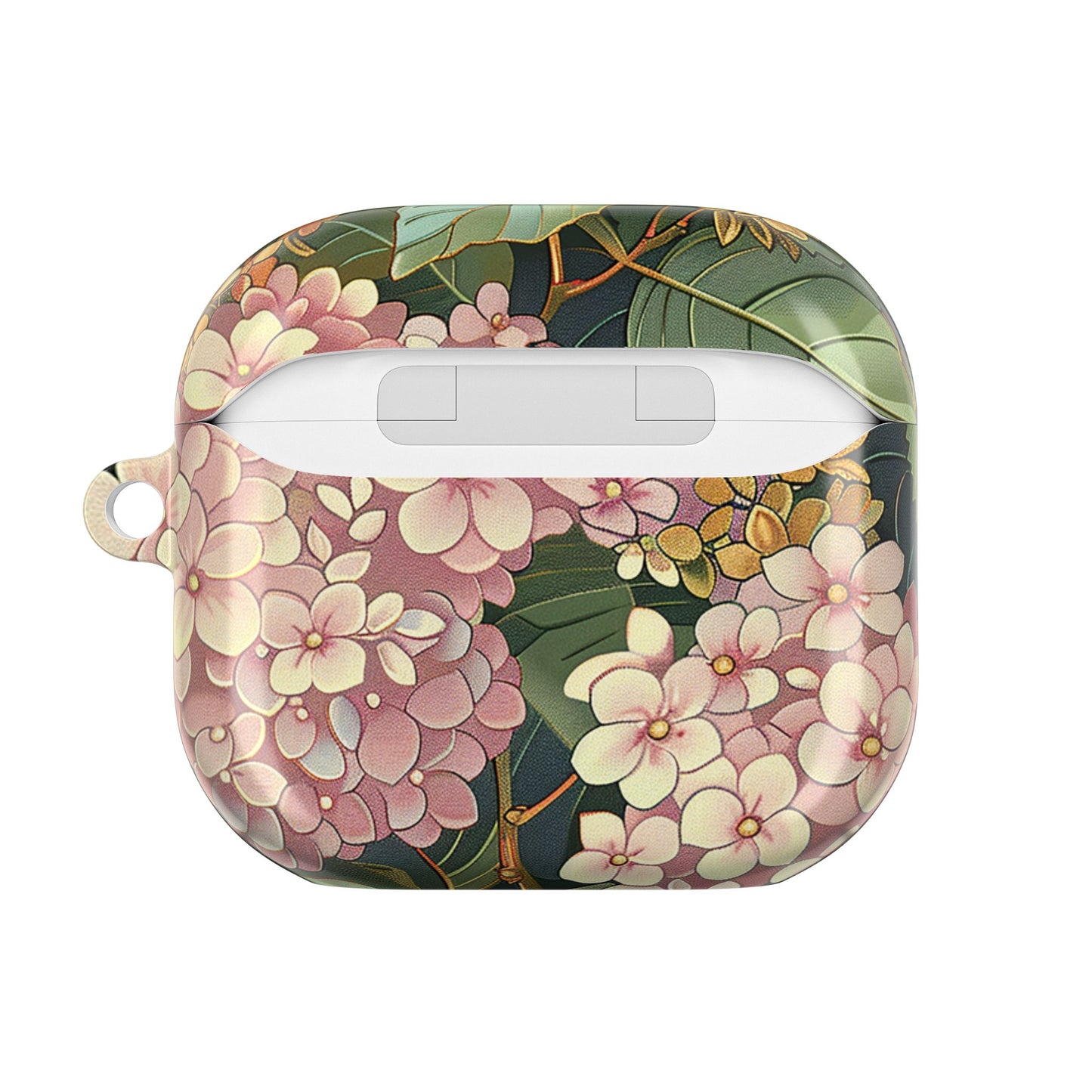 Vintage Hydrangea Floral AirPod Case