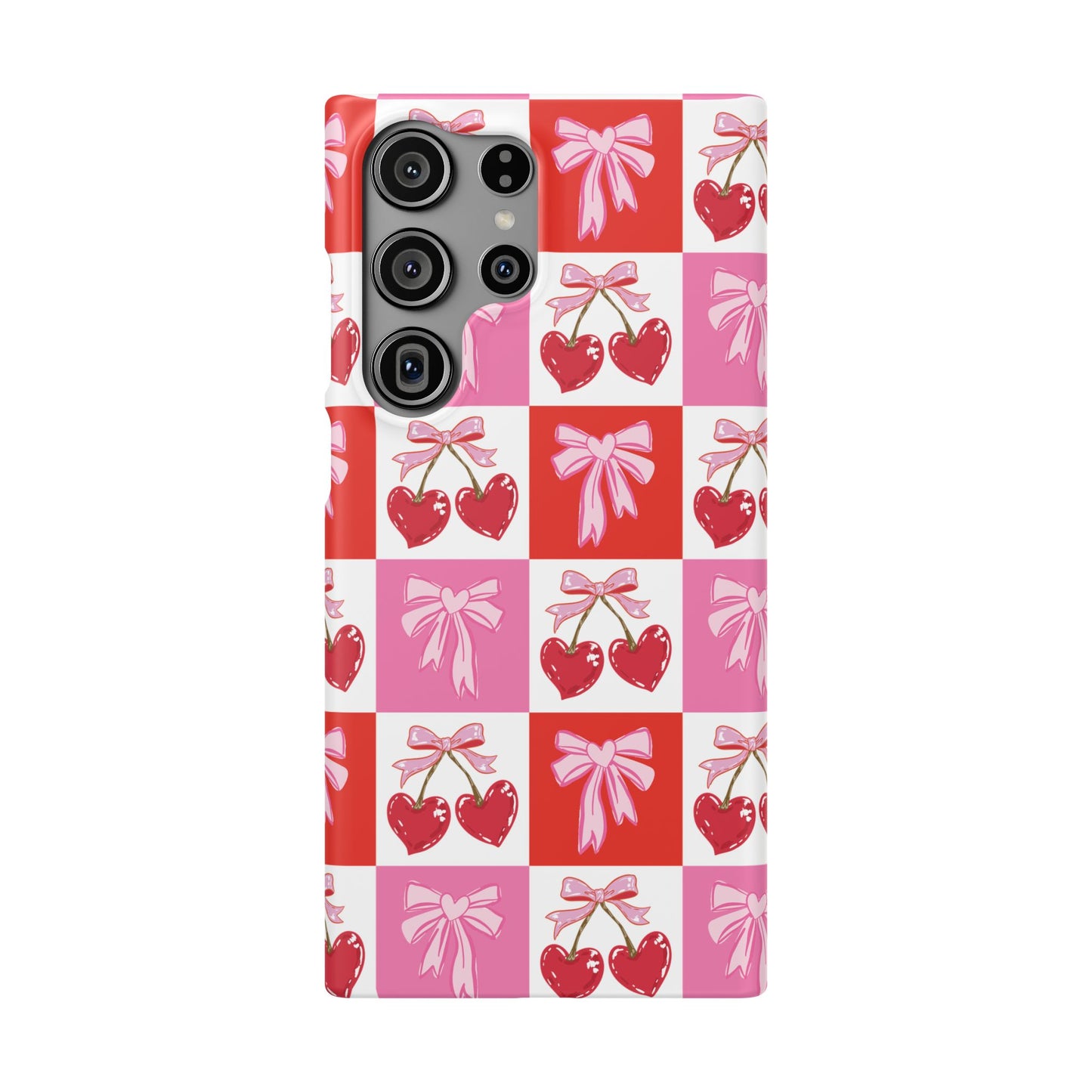 Sweet Pink Coquette Snap Case