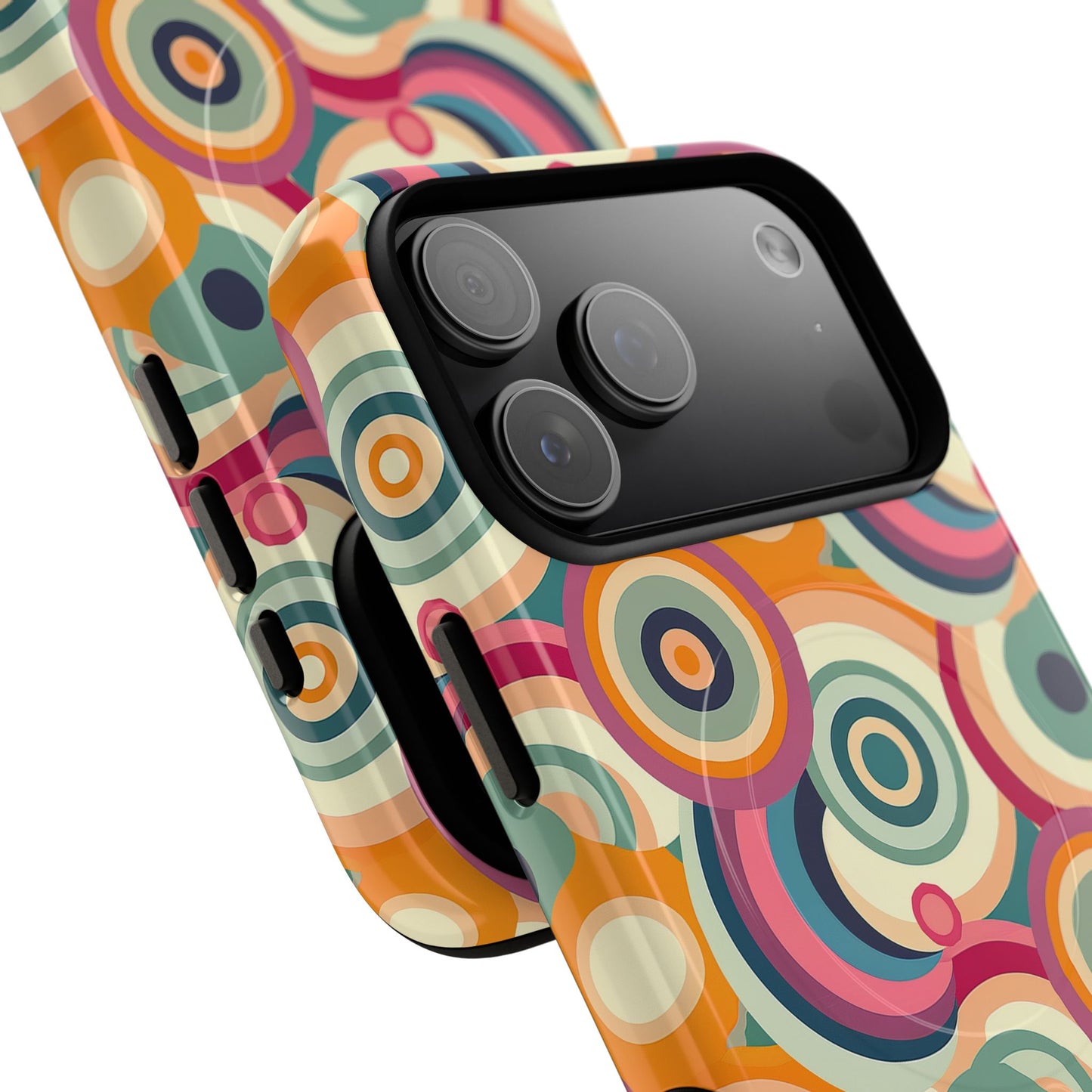 Retro Ripple Tough Magnetic Phone Case