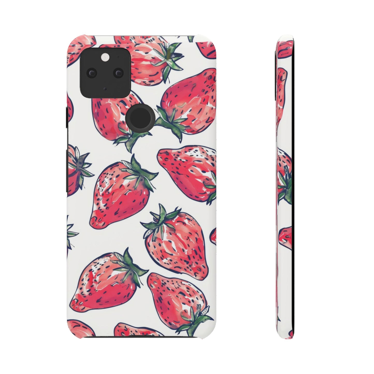 Creamy Berry Phone Snap Case