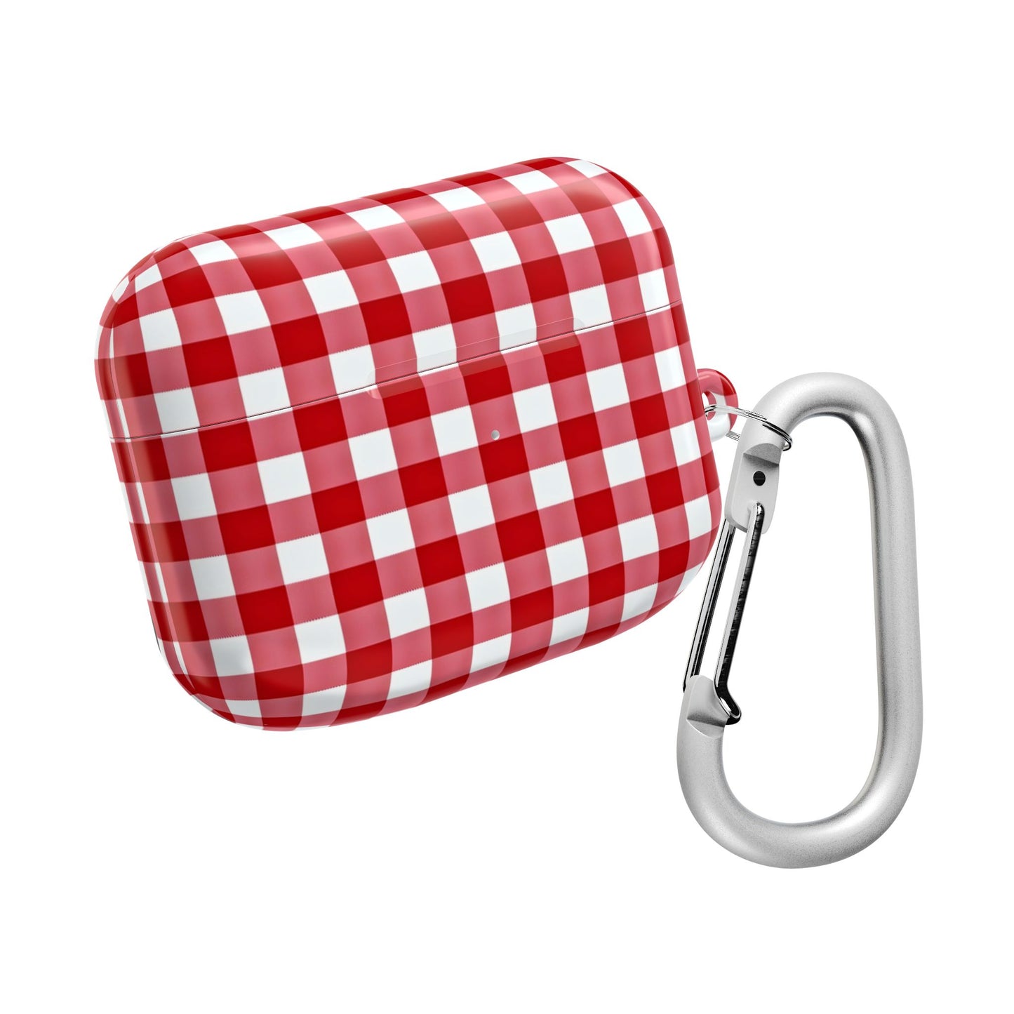 Red Plaid AirPod Case
