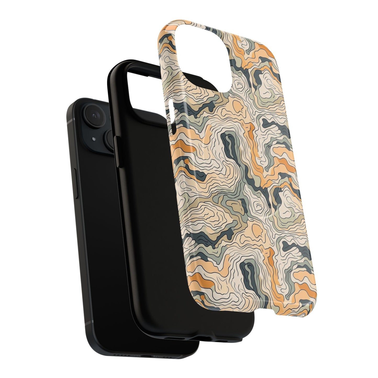 Earthy Abstract Tough Magnetic Phone Case