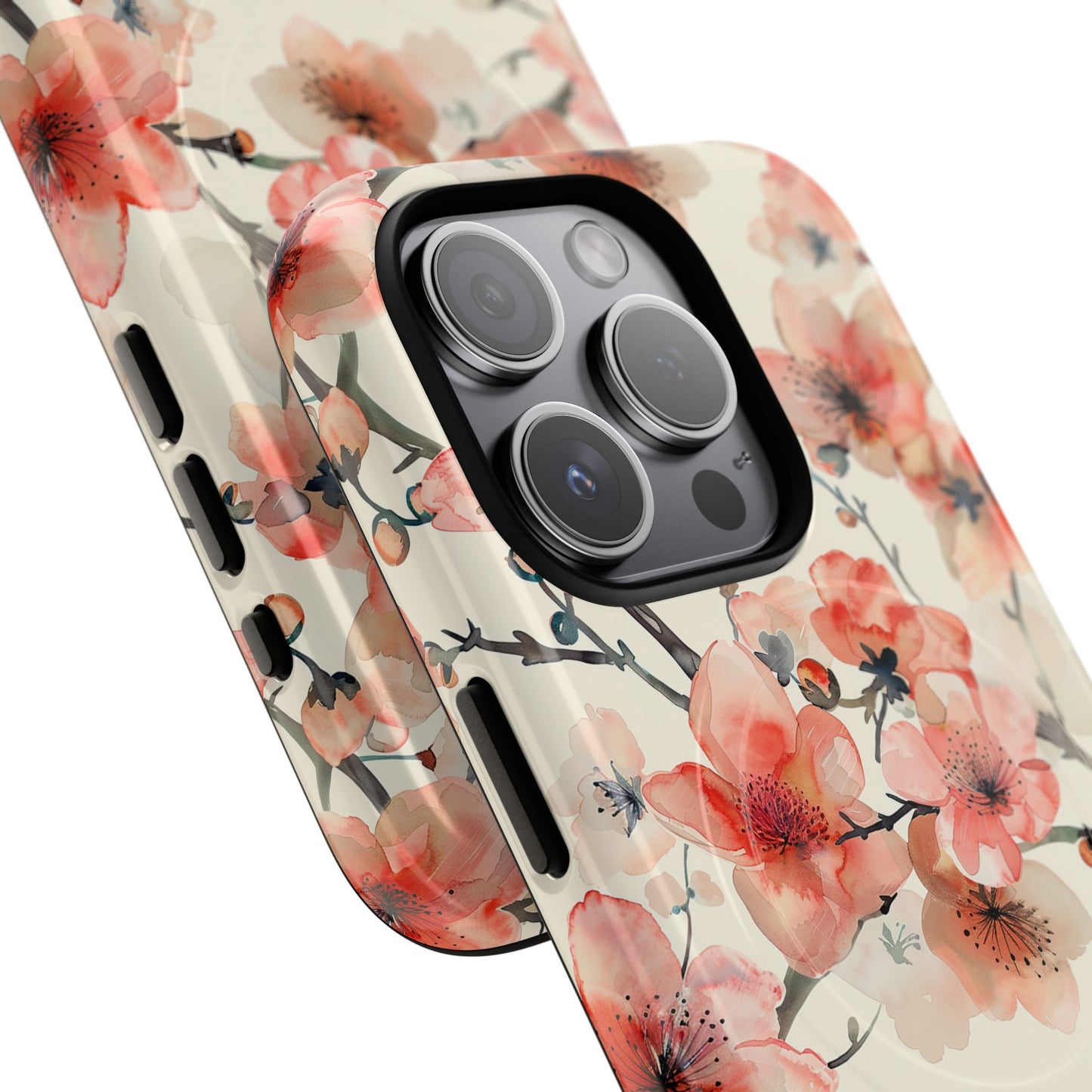 Cherry Veil Tough Magnetic Phone Case