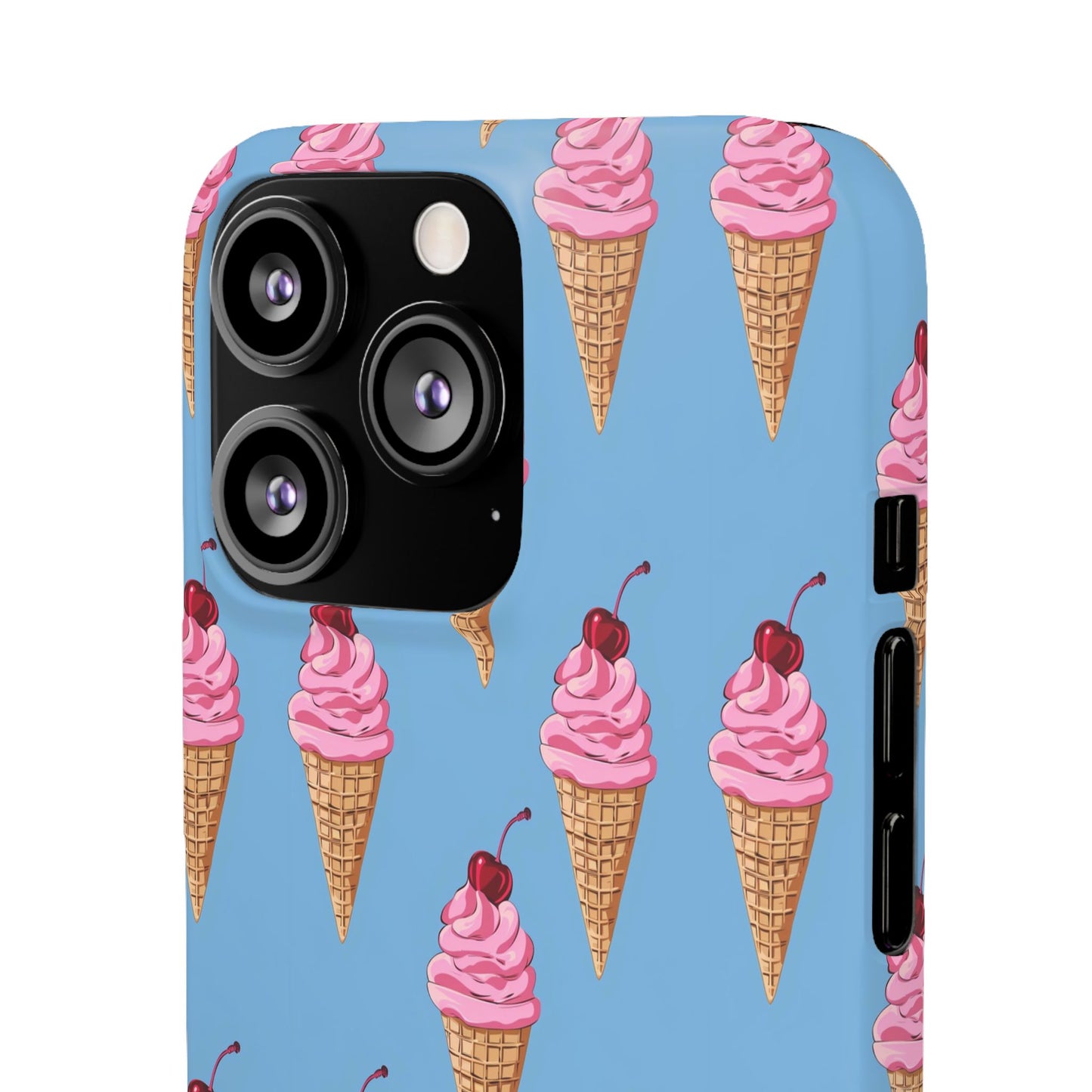 Cherry Swirl Phone Snap Case