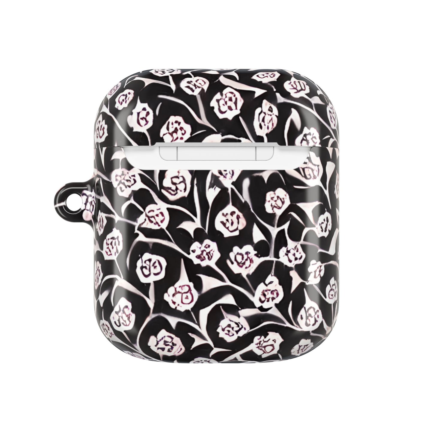 Abstract Black & White Floral AirPod Cases