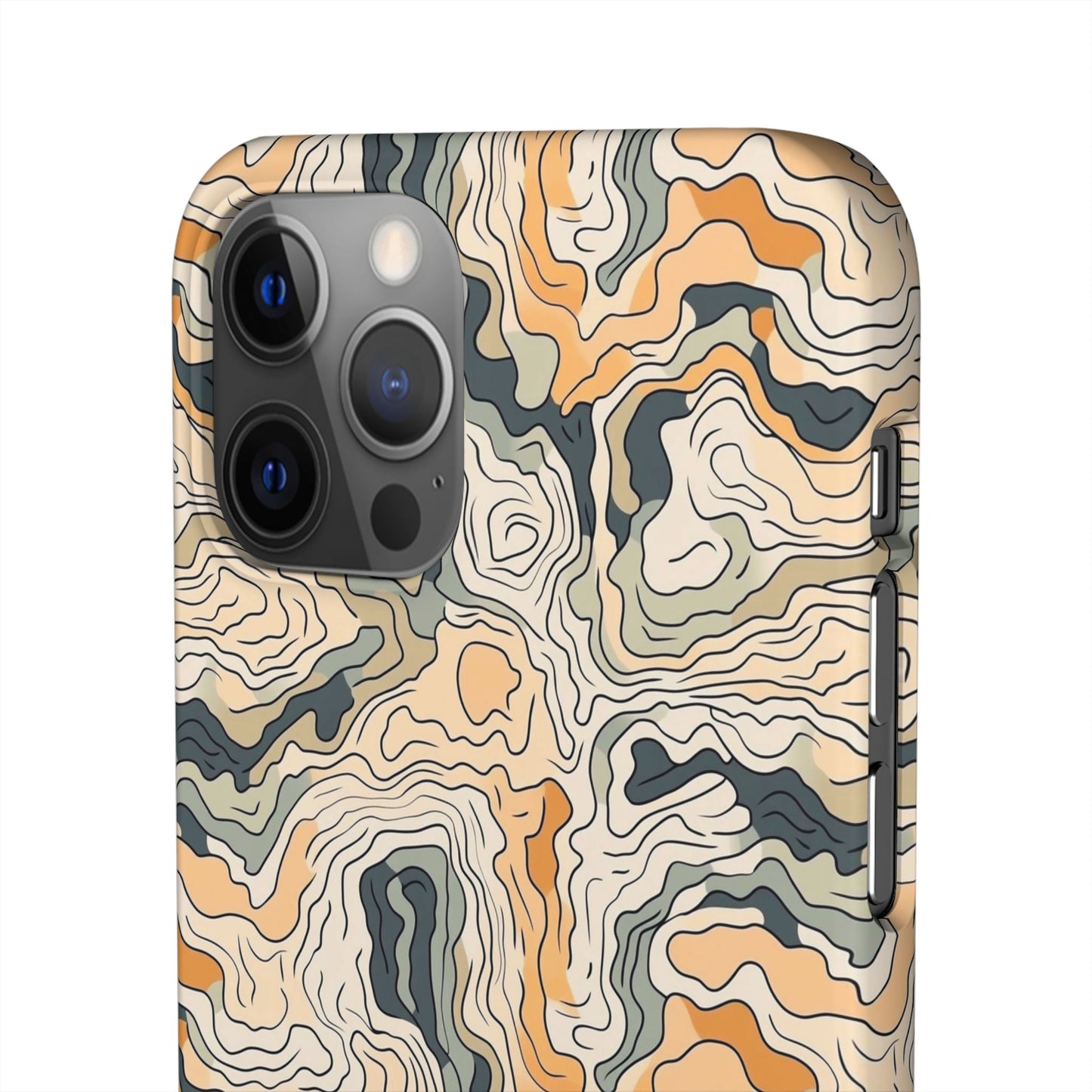 Earthy Abstract Snap Case