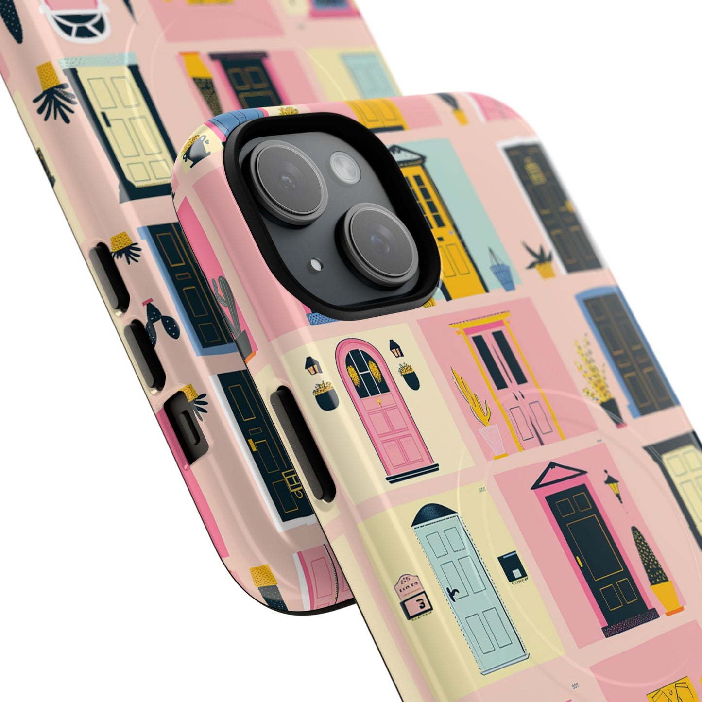 Rosy Entry Tough Magnetic Phone Case