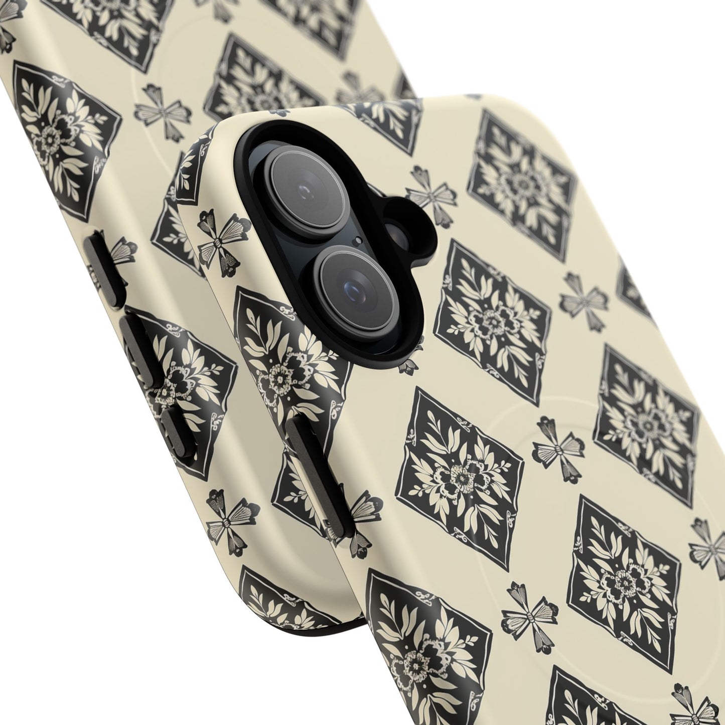 Flora Noir Tough Magnetic Case