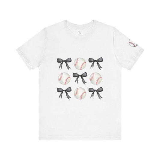 Baseball Coquette Unisex Jersey Short Sleeve Tee
