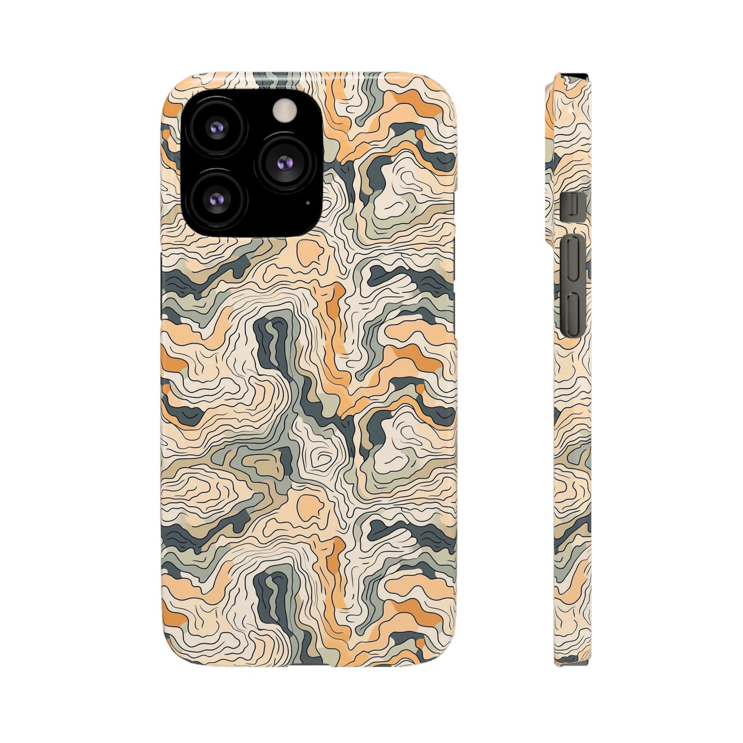 Earthy Abstract Snap Case