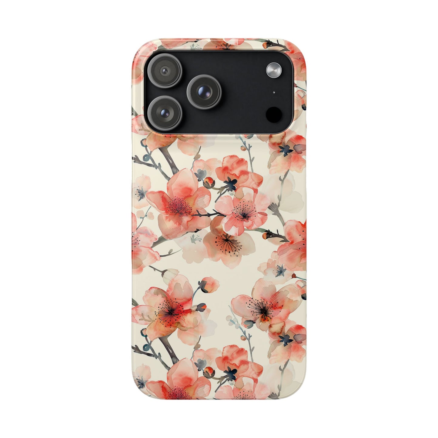 Cherry Veil Phone Snap Case