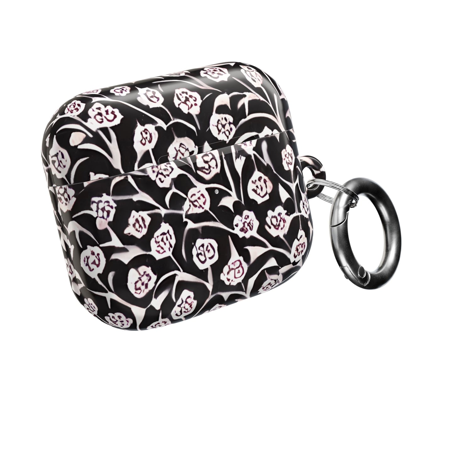 Abstract Black & White Floral AirPod Cases