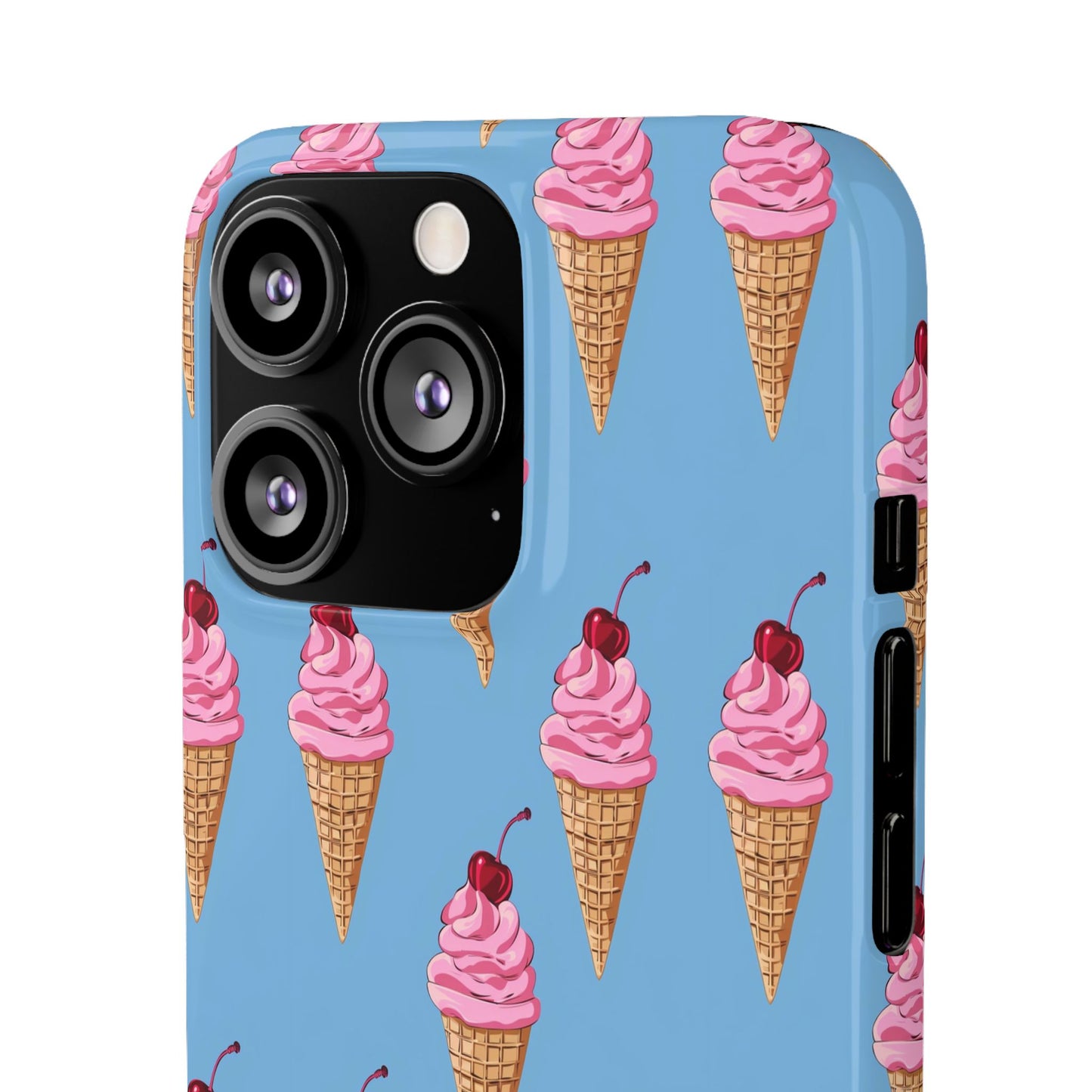 Cherry Swirl Phone Snap Case