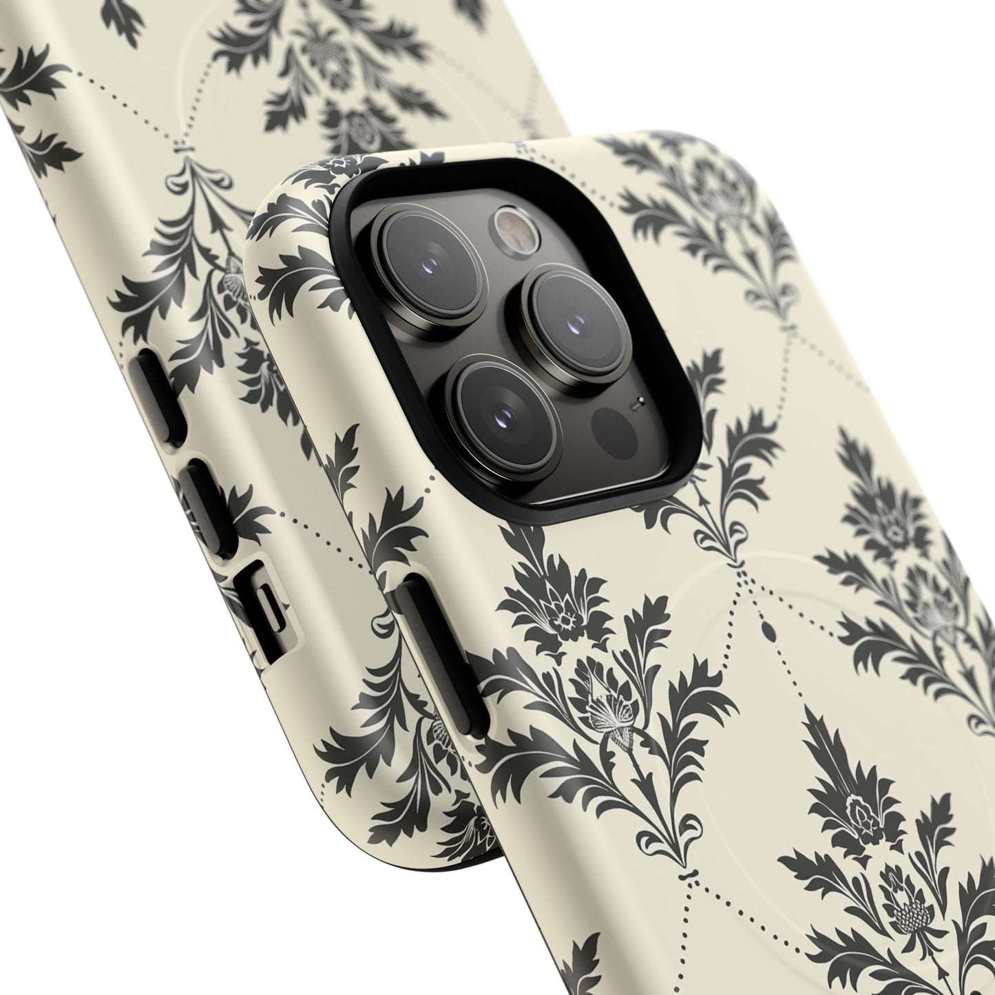 Midnight Damask Tough Magnetic Case
