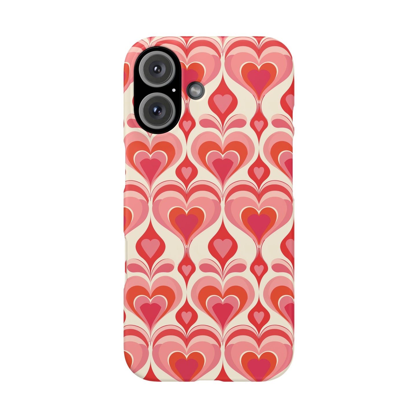 Heart Merge Phone Snap Case