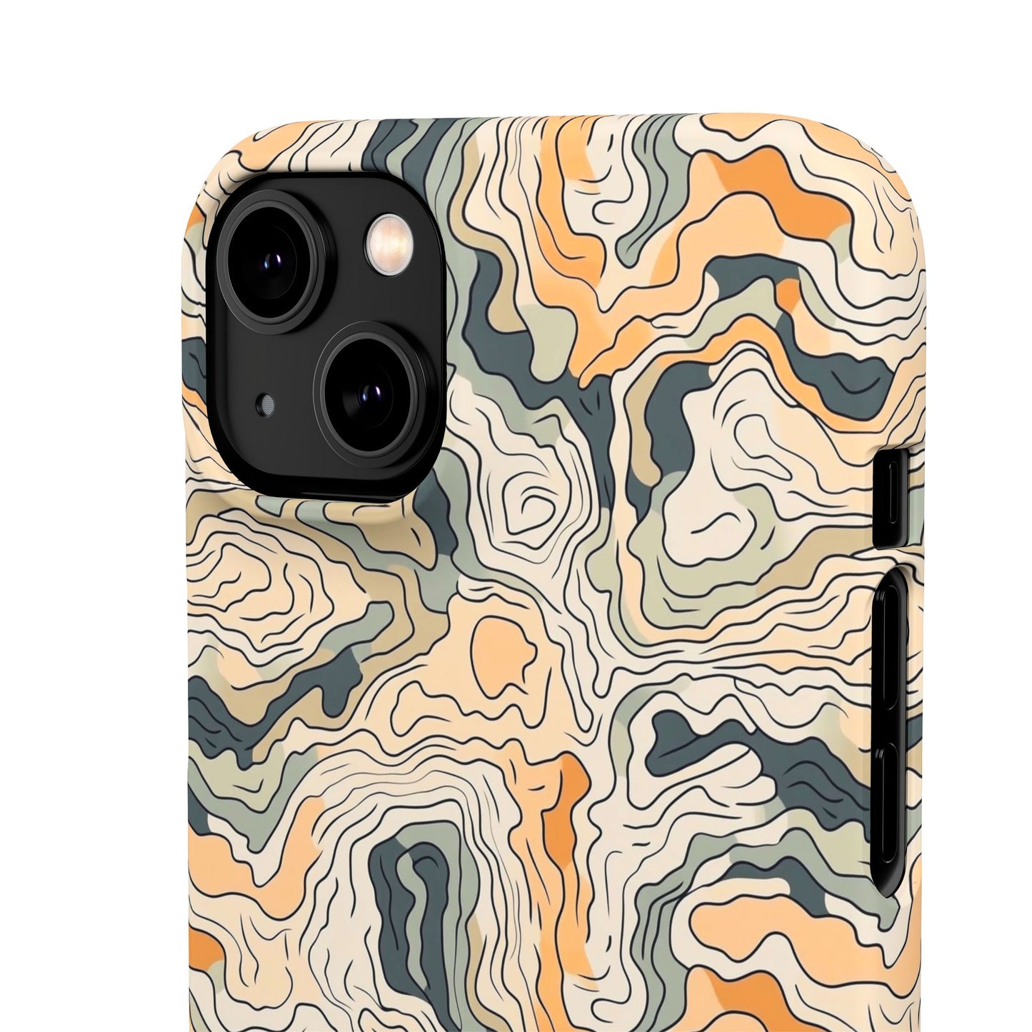 Earthy Abstract Snap Case