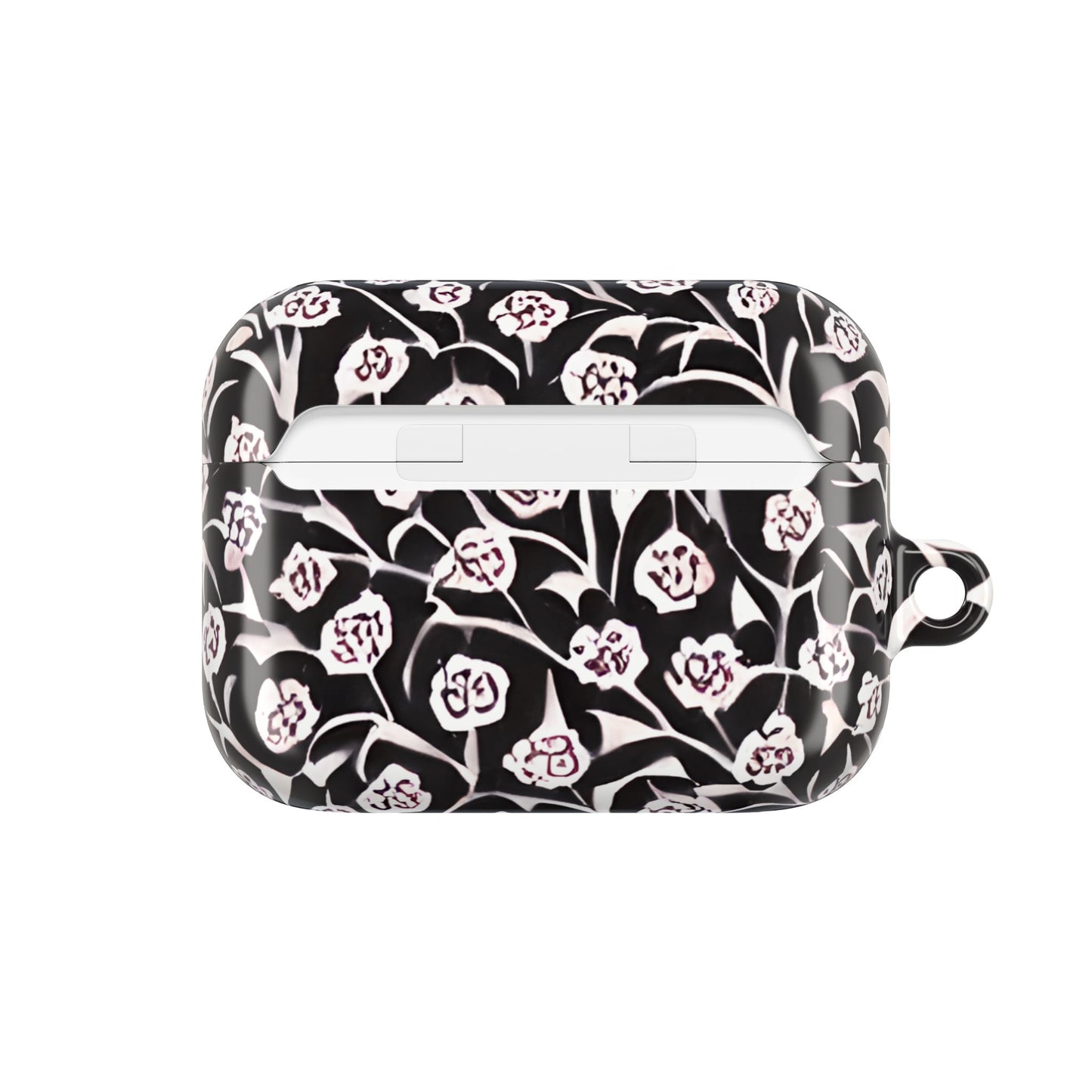 Abstract Black & White Floral AirPod Cases