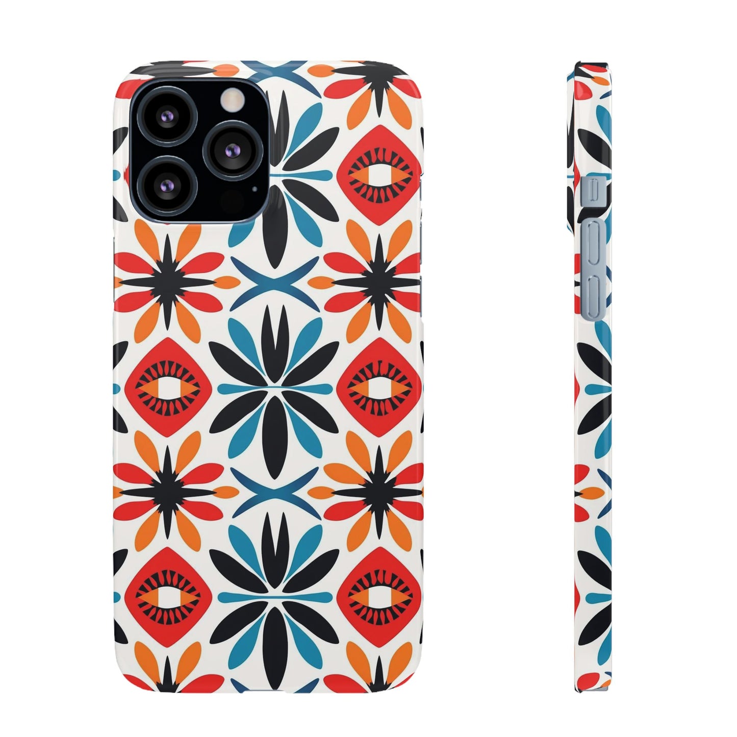 Electric Blooms Snap Case